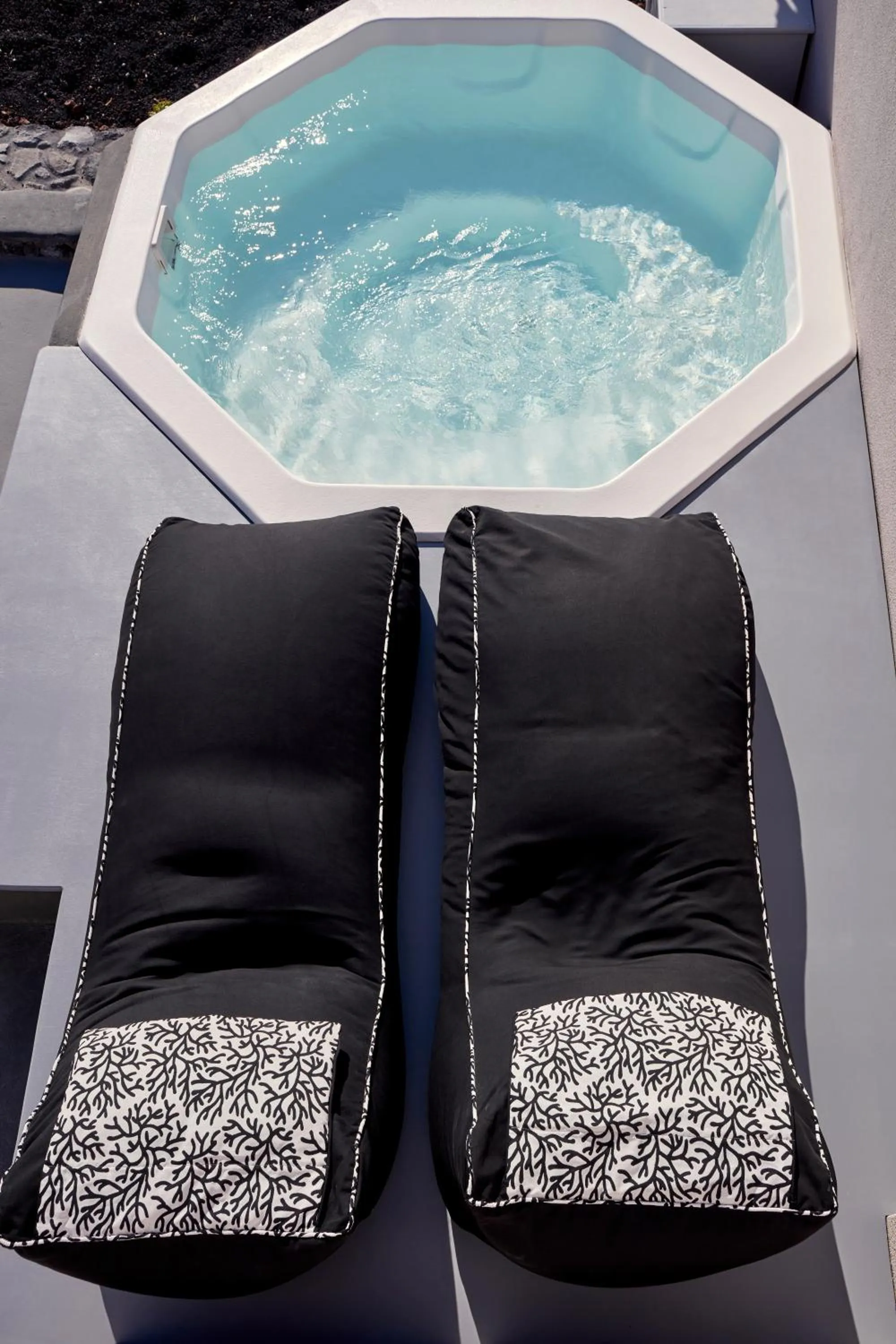 Balcony/Terrace in Elysian Santorini