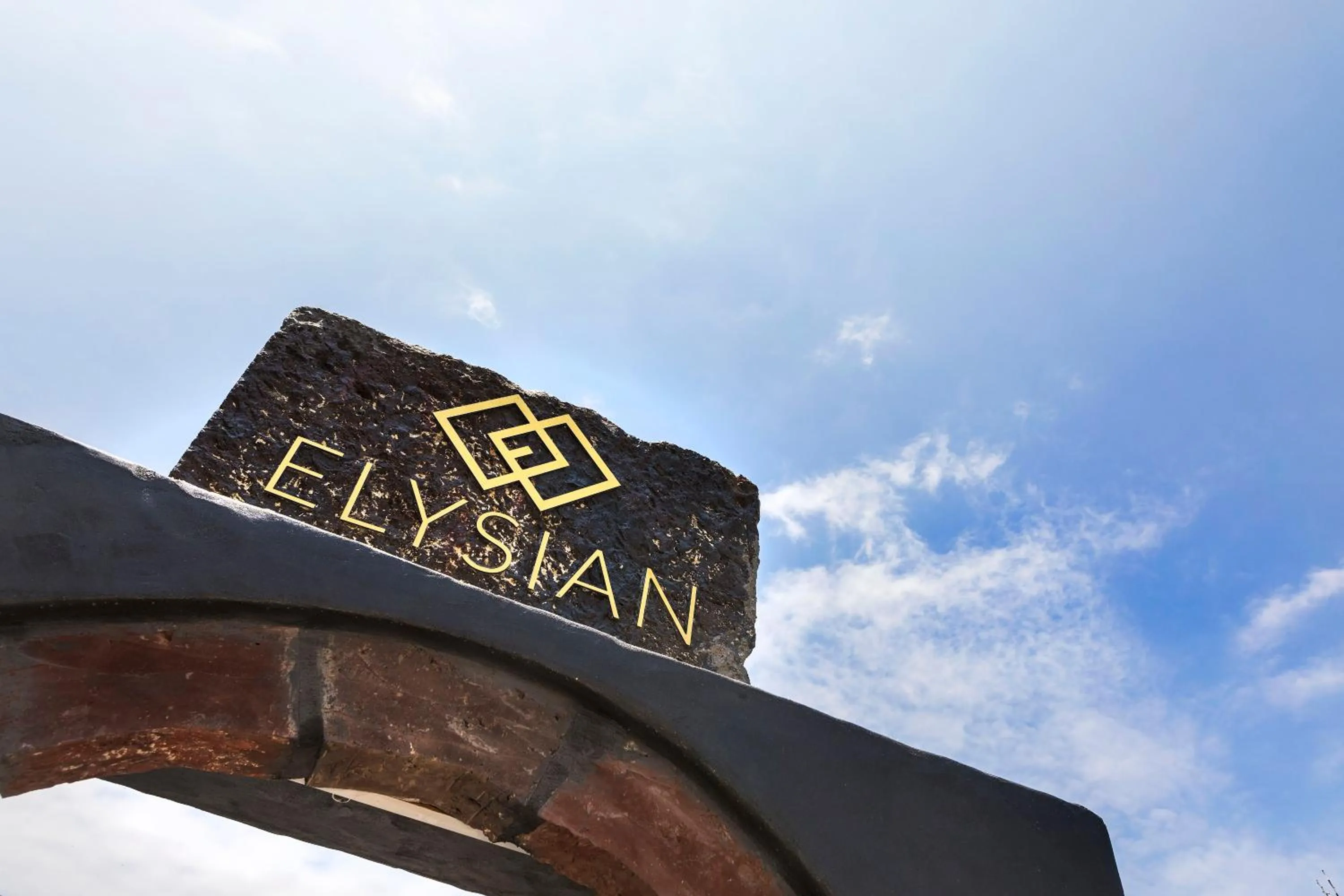 Property logo or sign in Elysian Santorini
