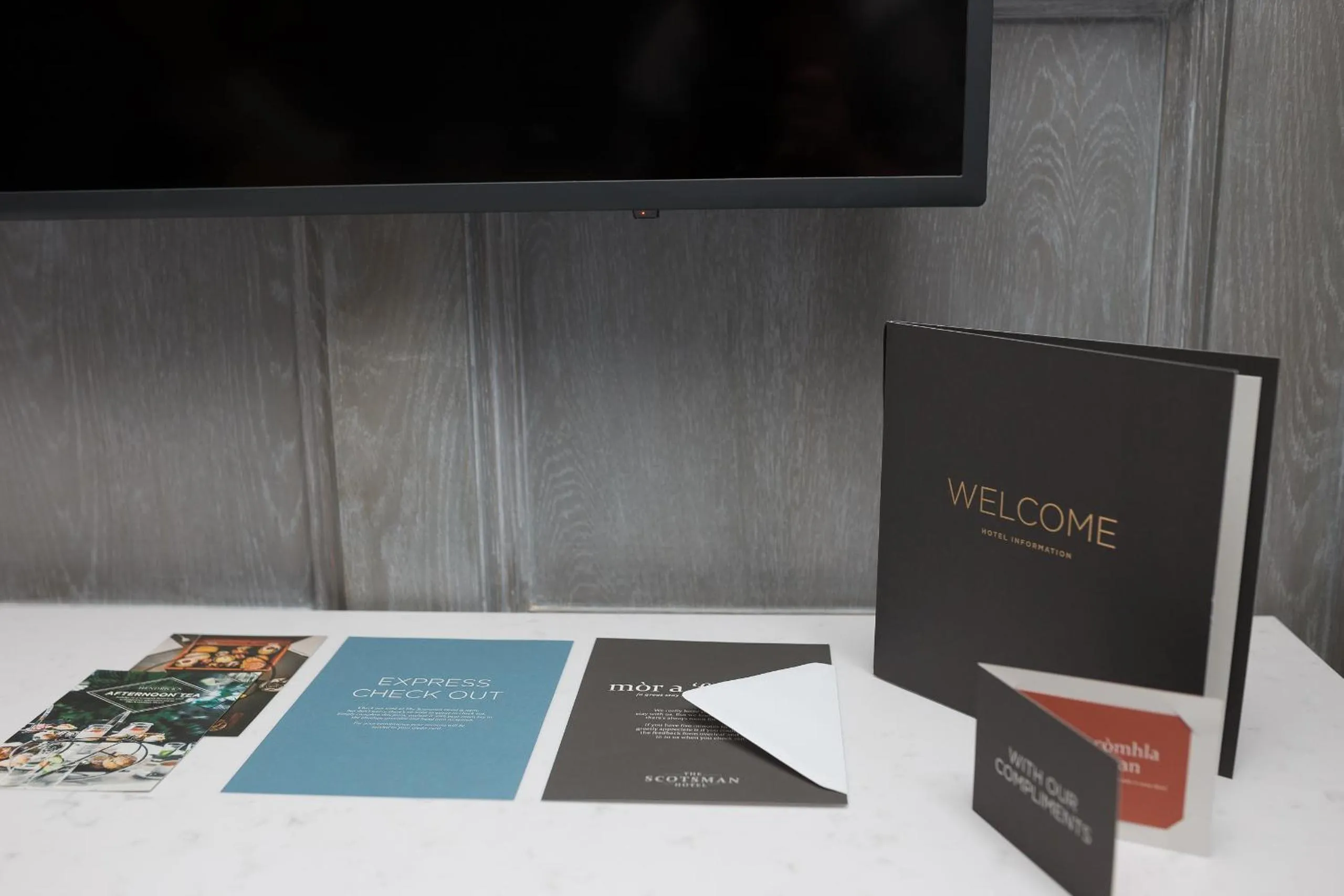 Bedroom in The Scotsman Hotel