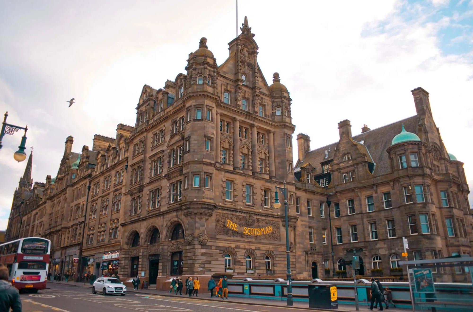 Property building in The Scotsman Hotel