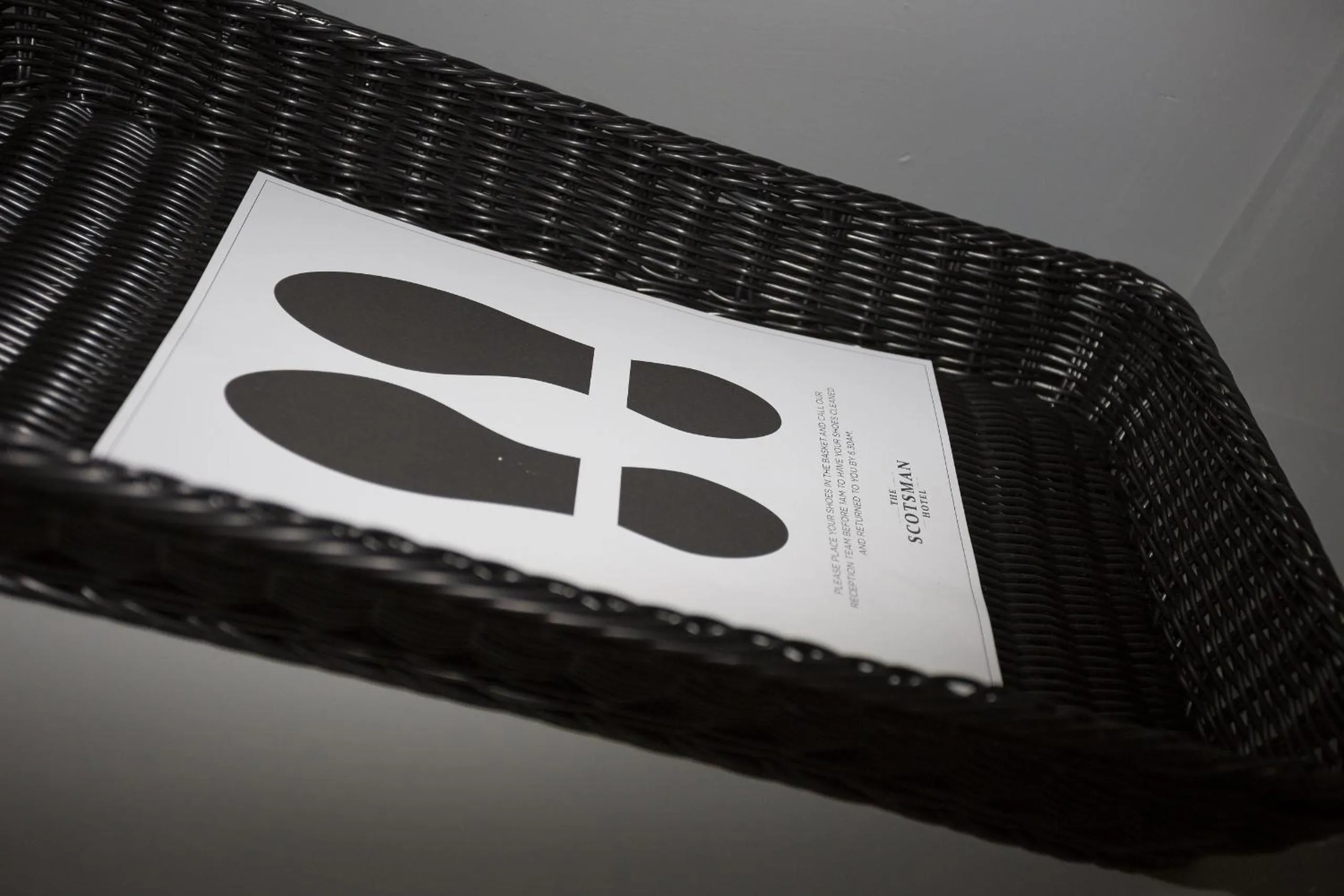 Decorative detail in The Scotsman Hotel