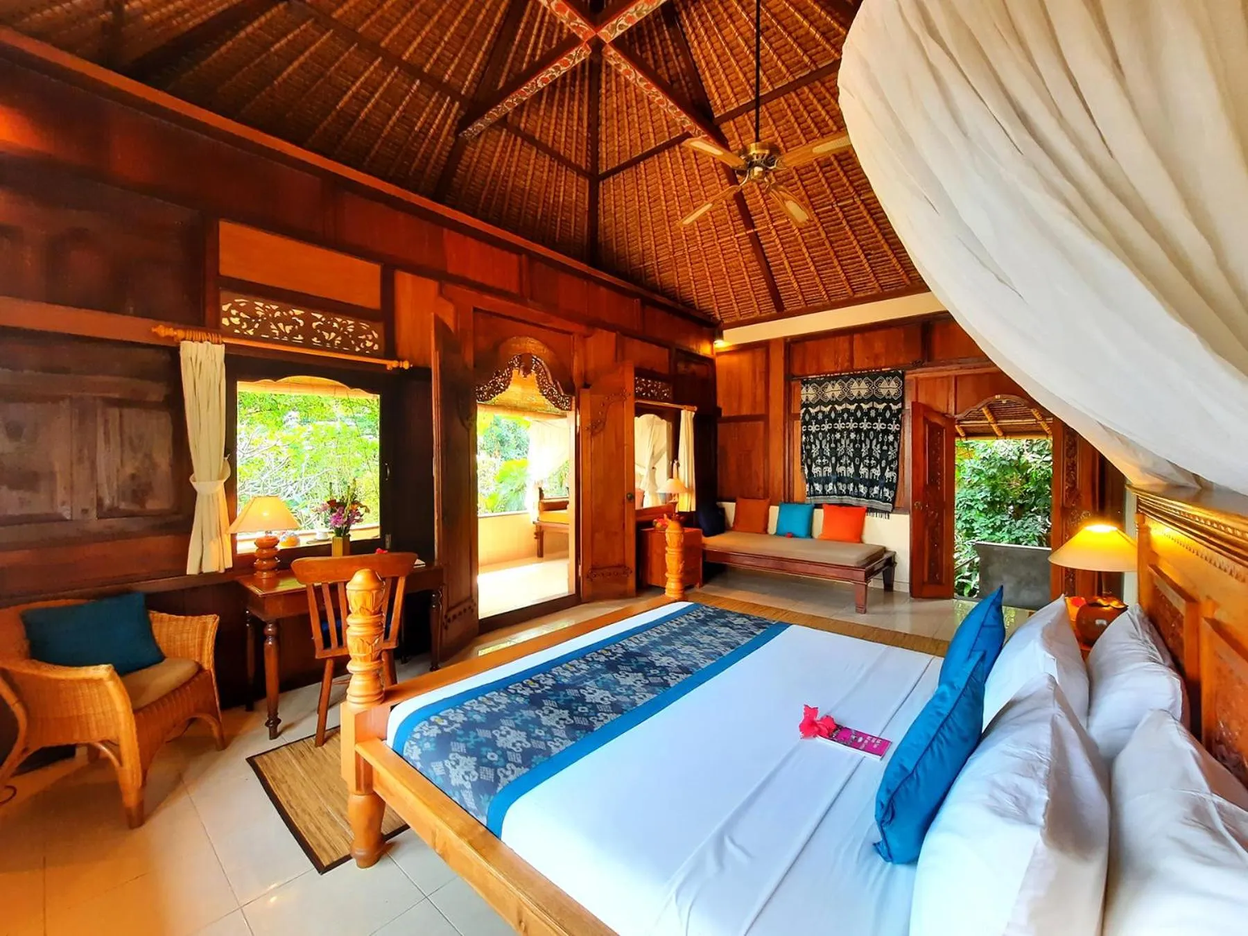 Bedroom, Bed in Alam Indah Ubud