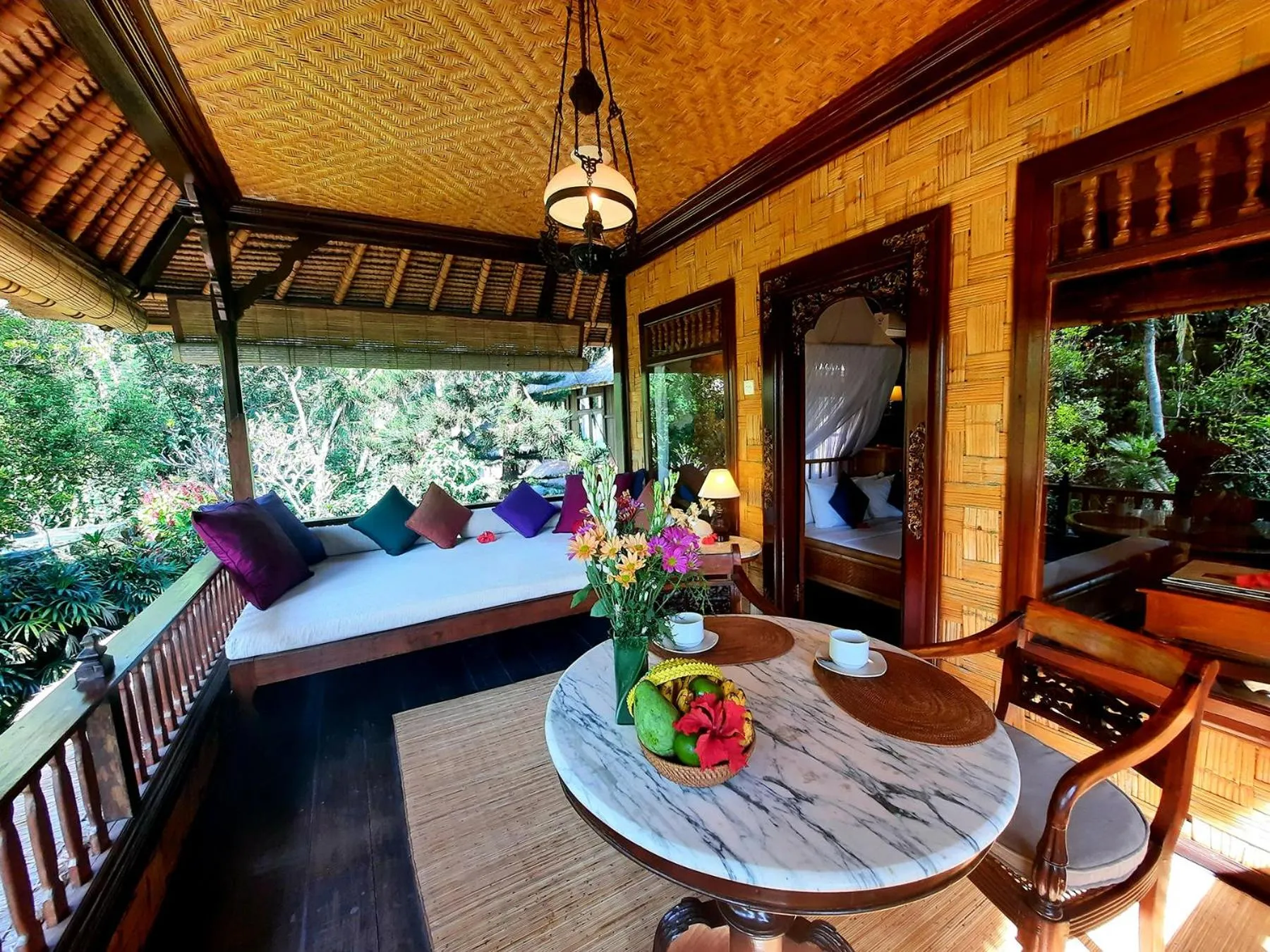 Balcony/Terrace in Alam Indah Ubud