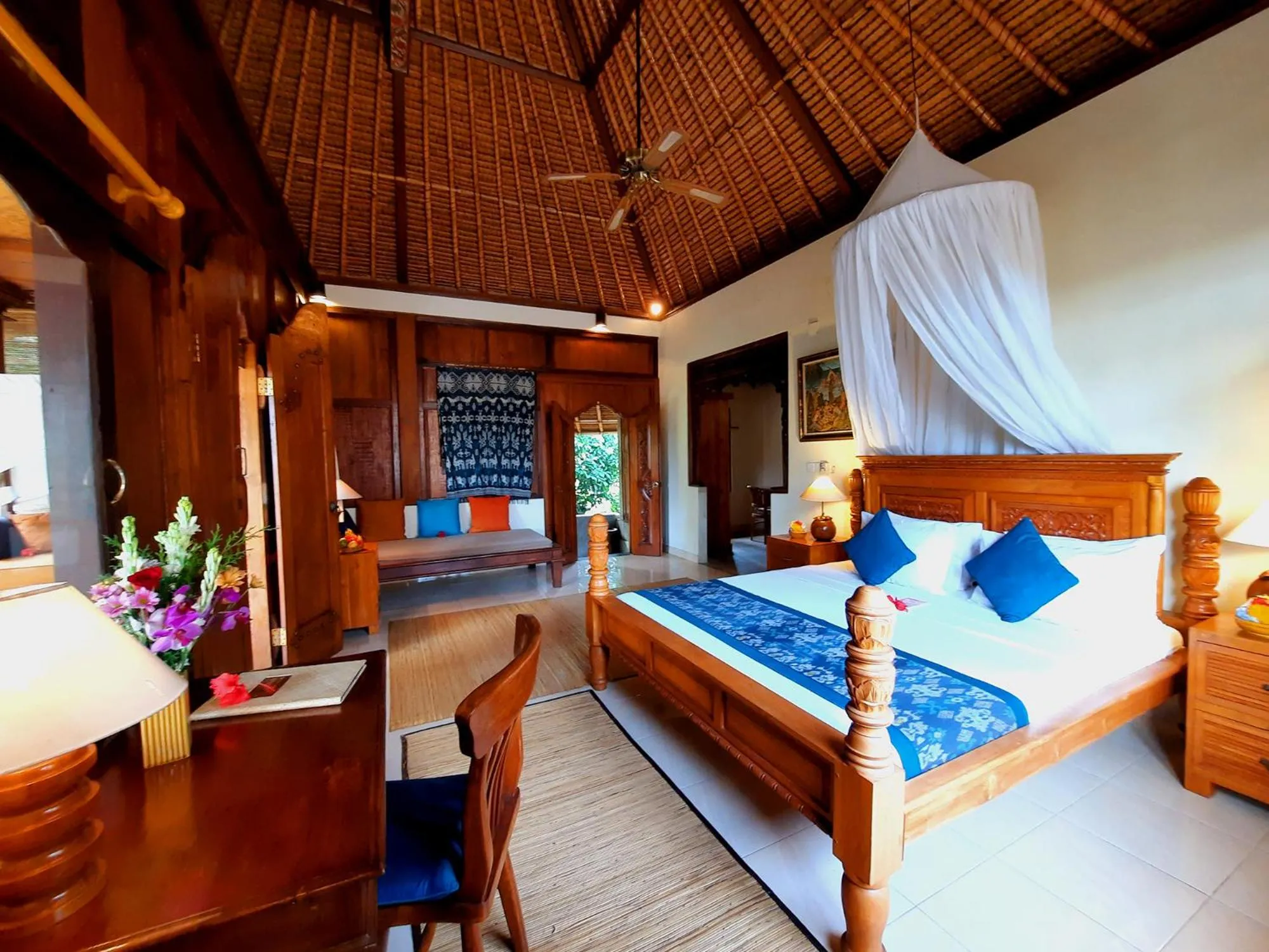 Bedroom, Bed in Alam Indah Ubud