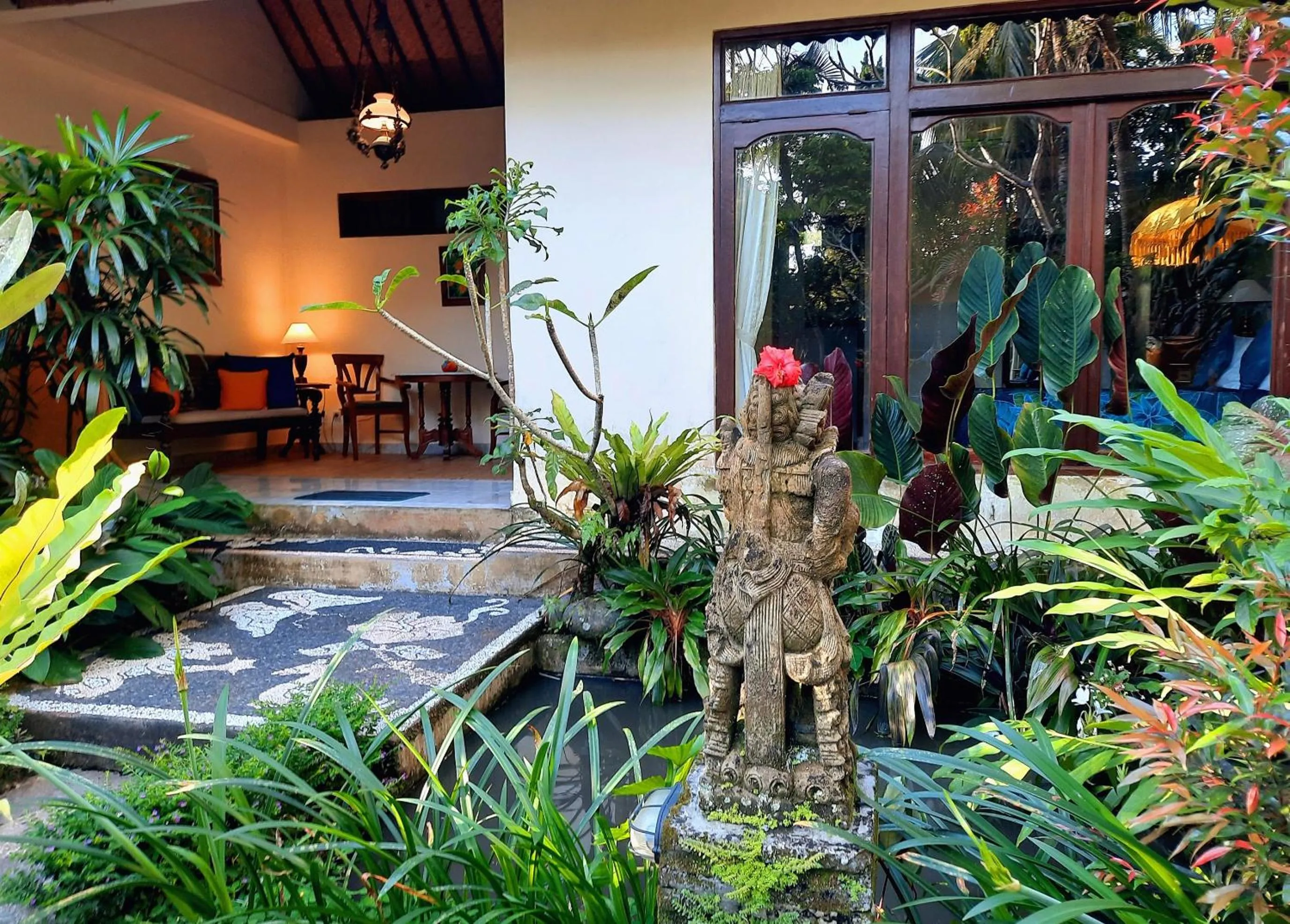 Garden view in Alam Indah Ubud
