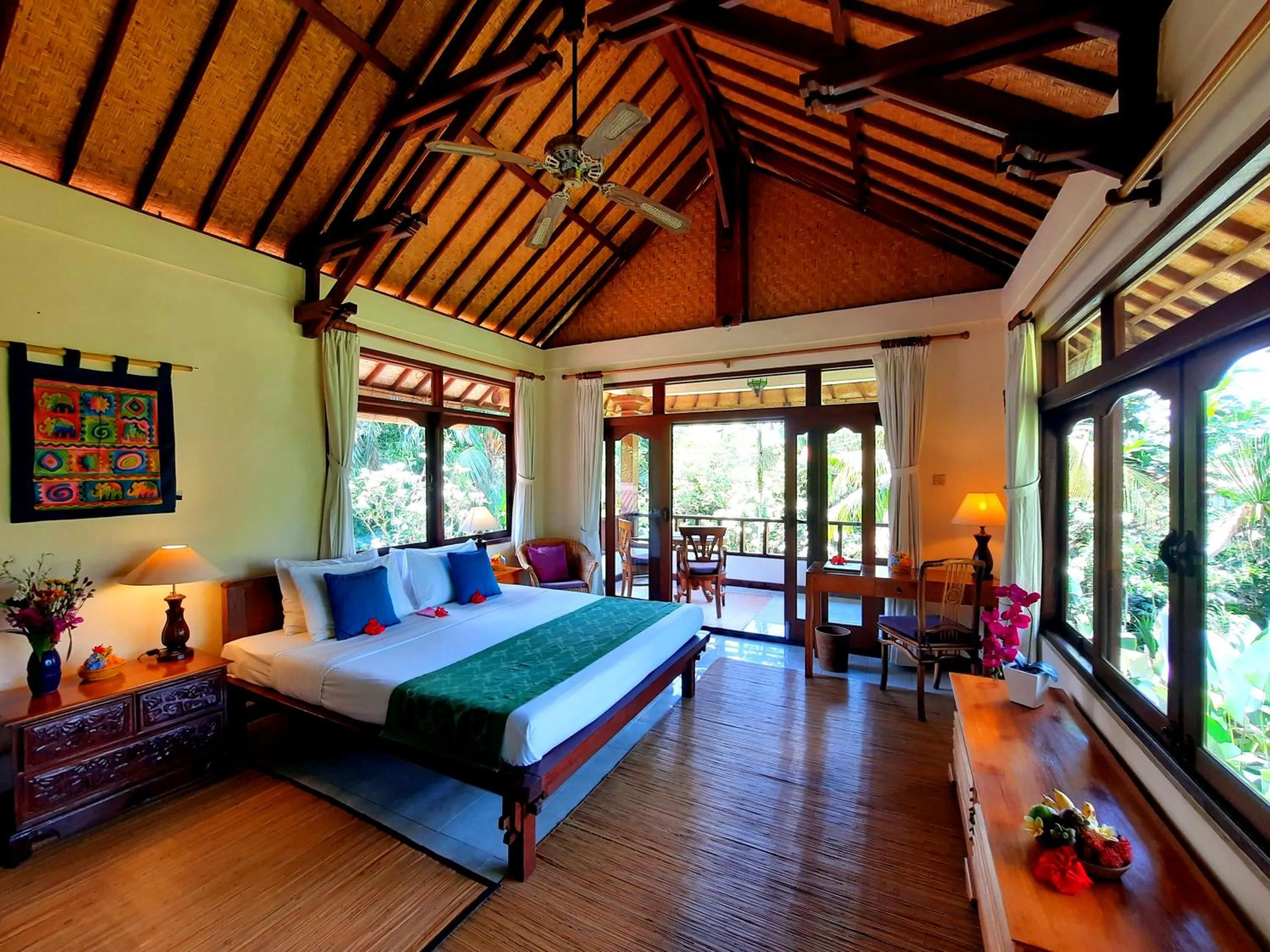 Bedroom, Bed in Alam Indah Ubud