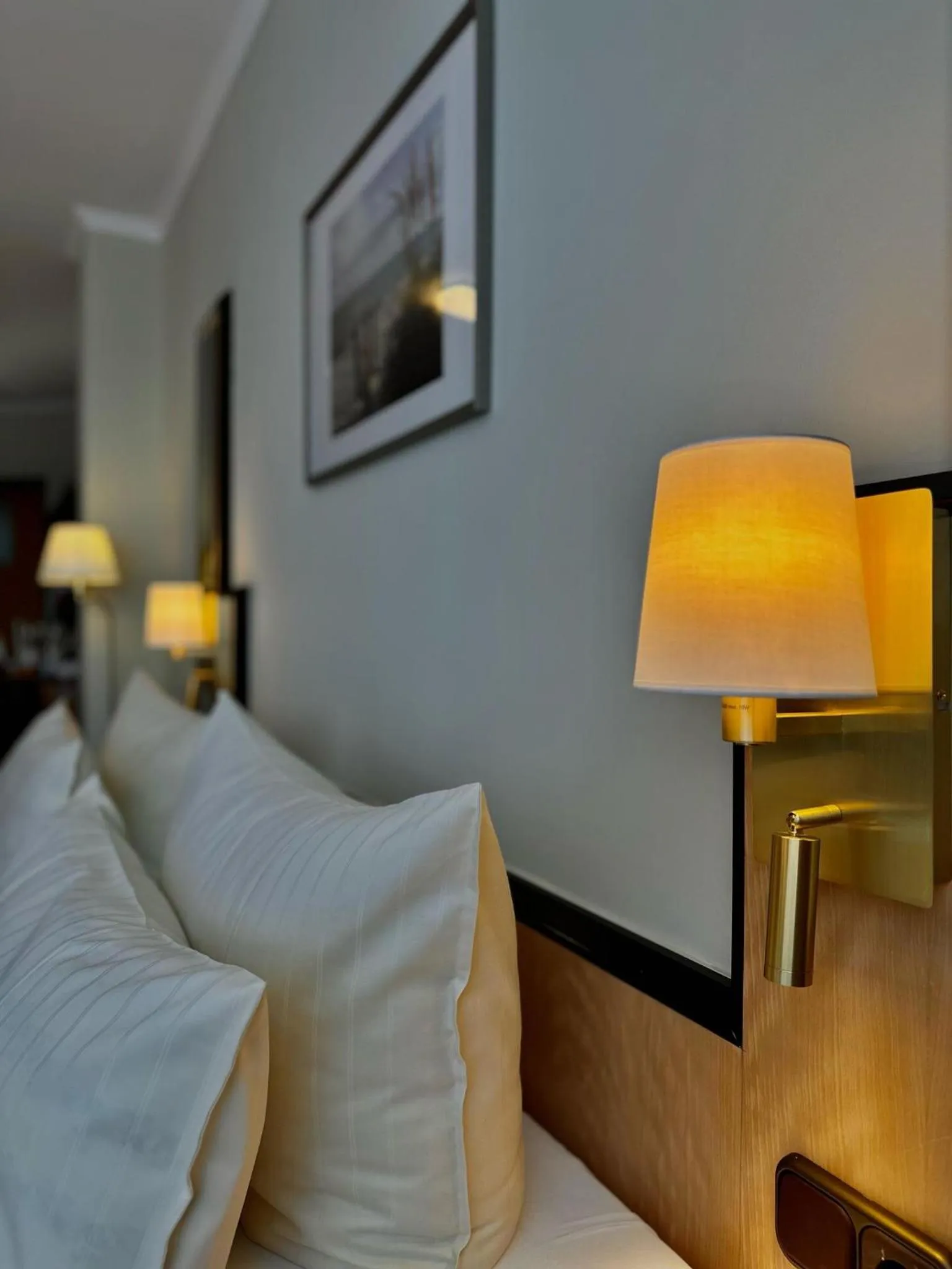 Decorative detail, Bed in Hotel Windspiel