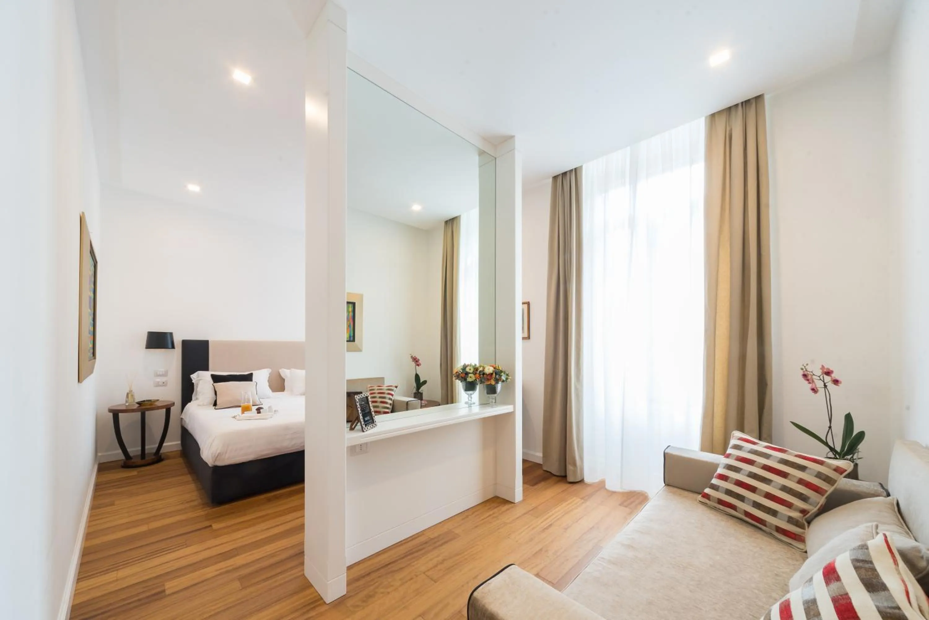 Bedroom, Bed in 900 Piazza del Popolo