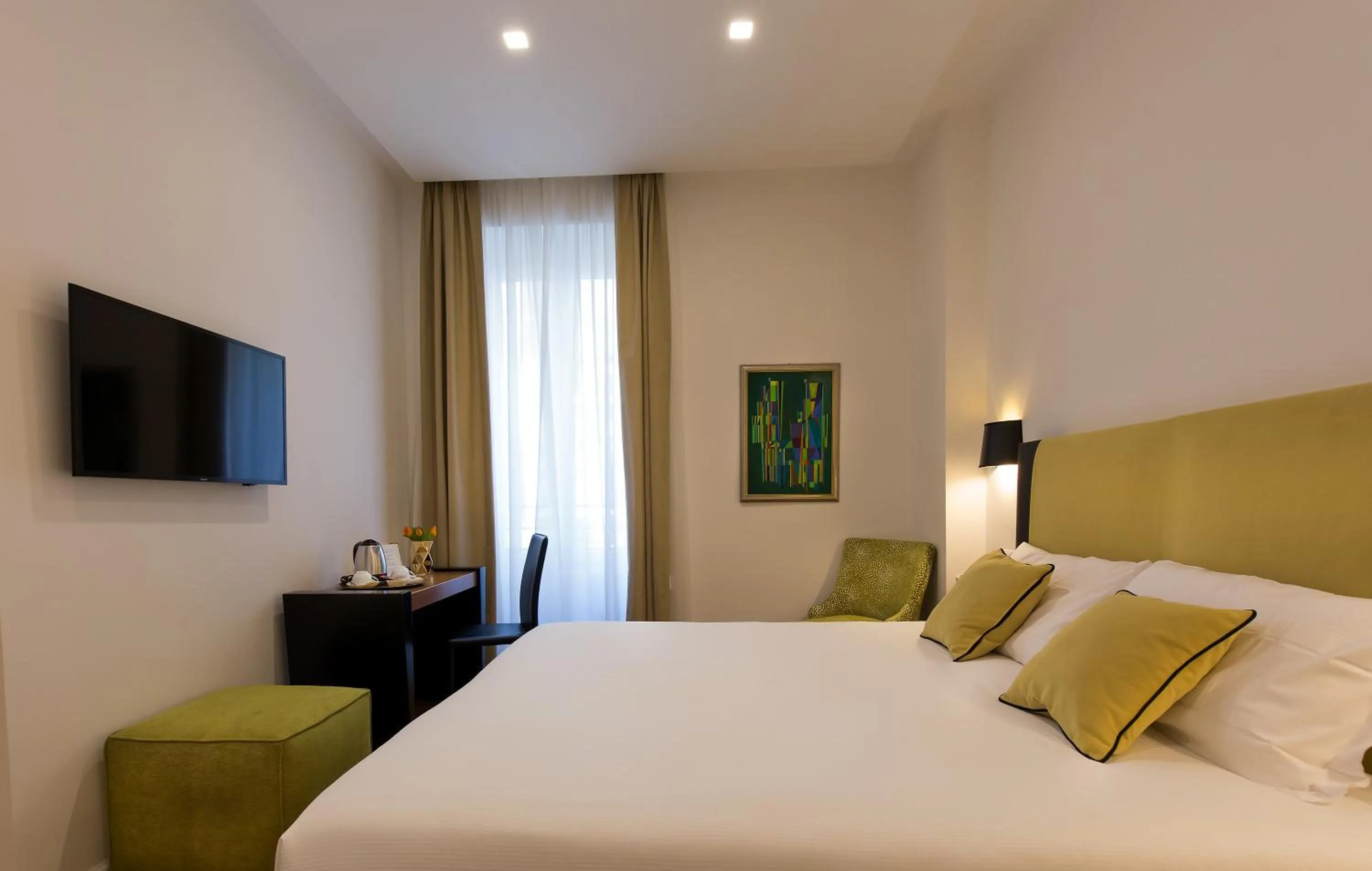 Bedroom, Bed in 900 Piazza del Popolo