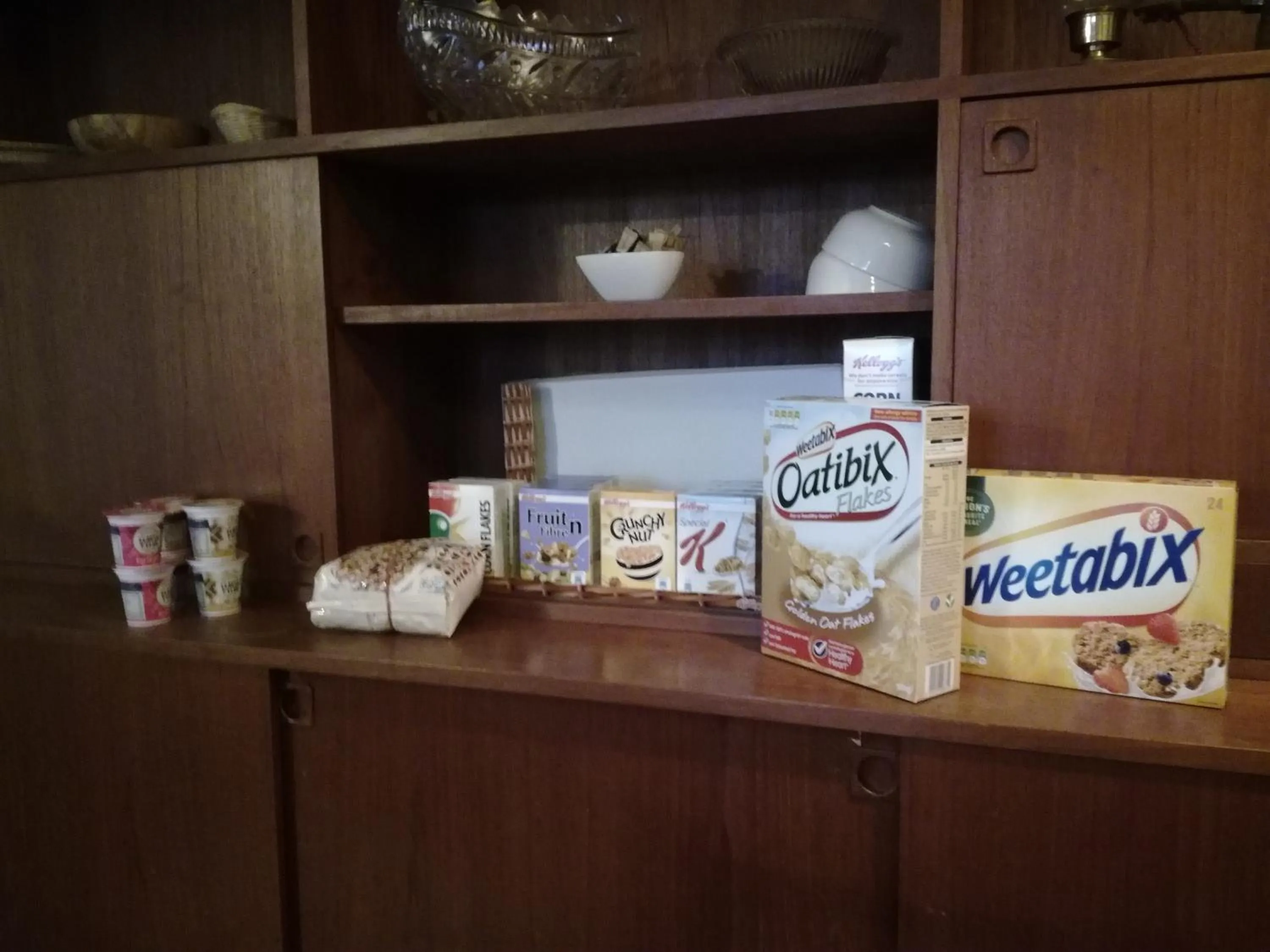 Continental breakfast in Ty Newydd