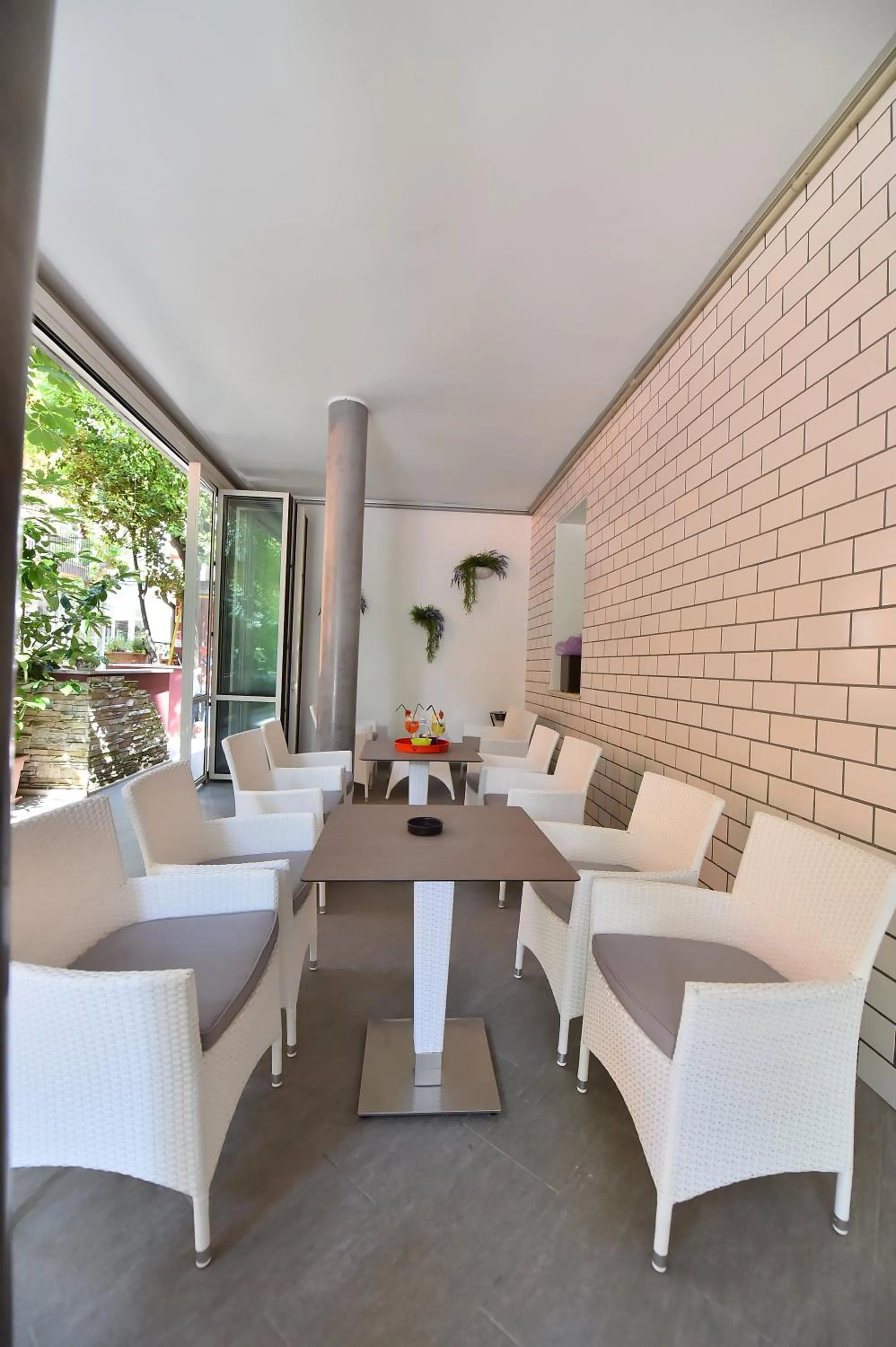 Garden in Hotel Della Motta