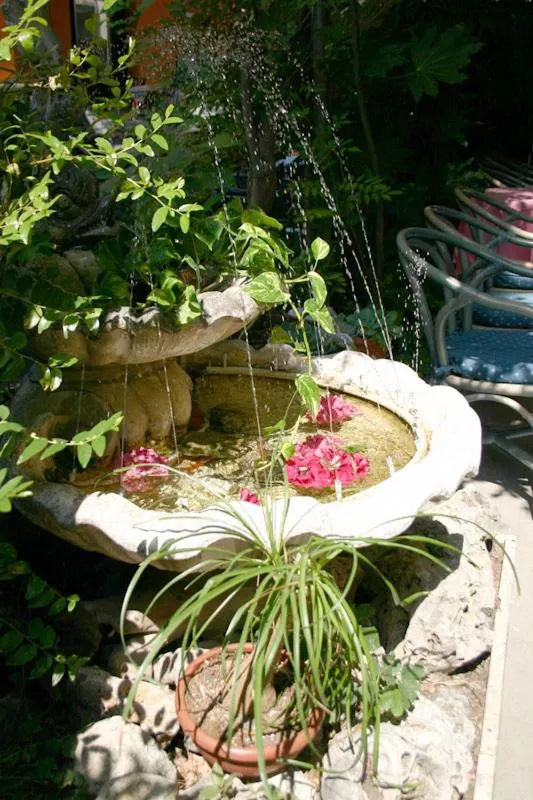 Garden in Hotel Della Motta