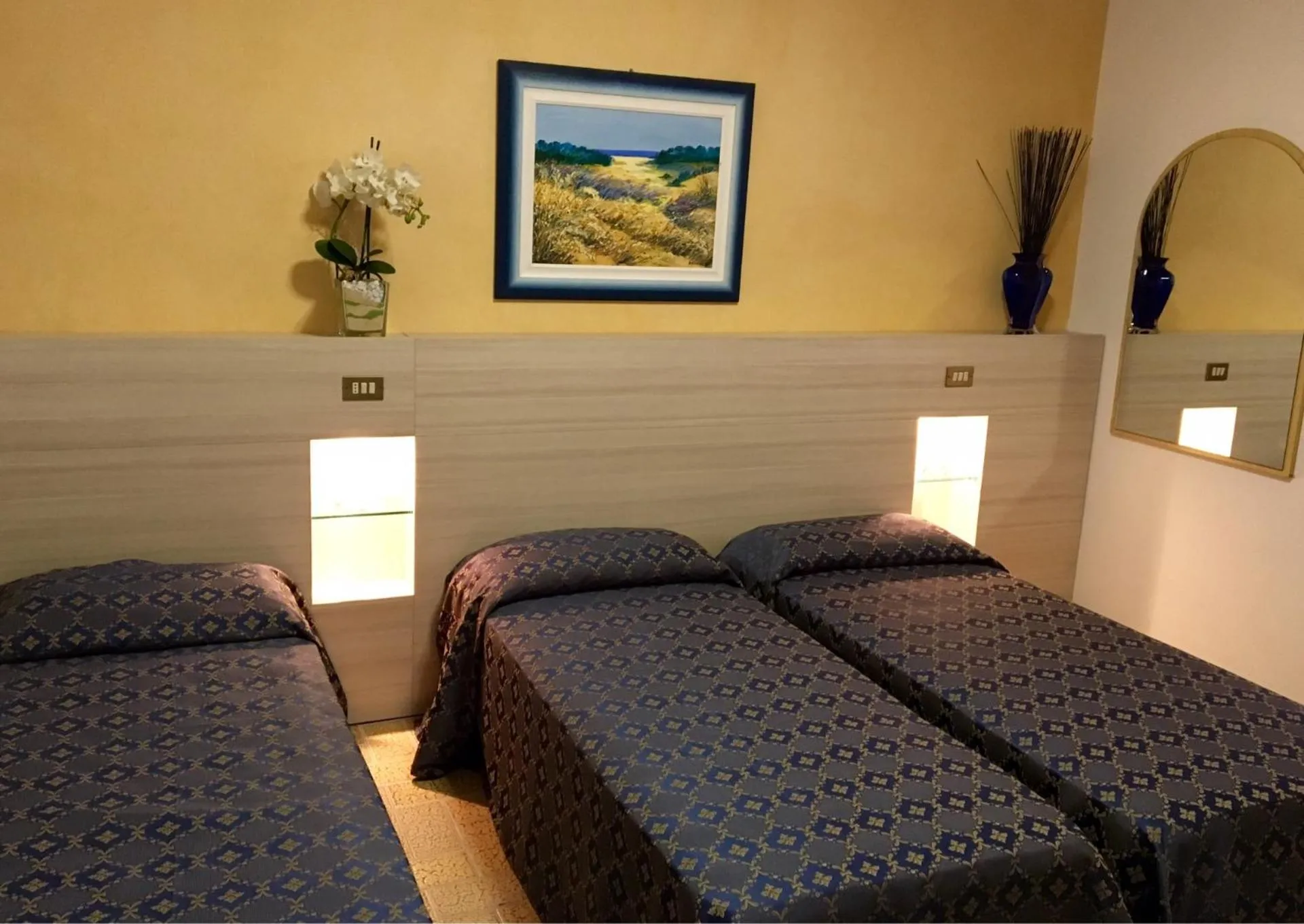 Bed in Hotel Della Motta