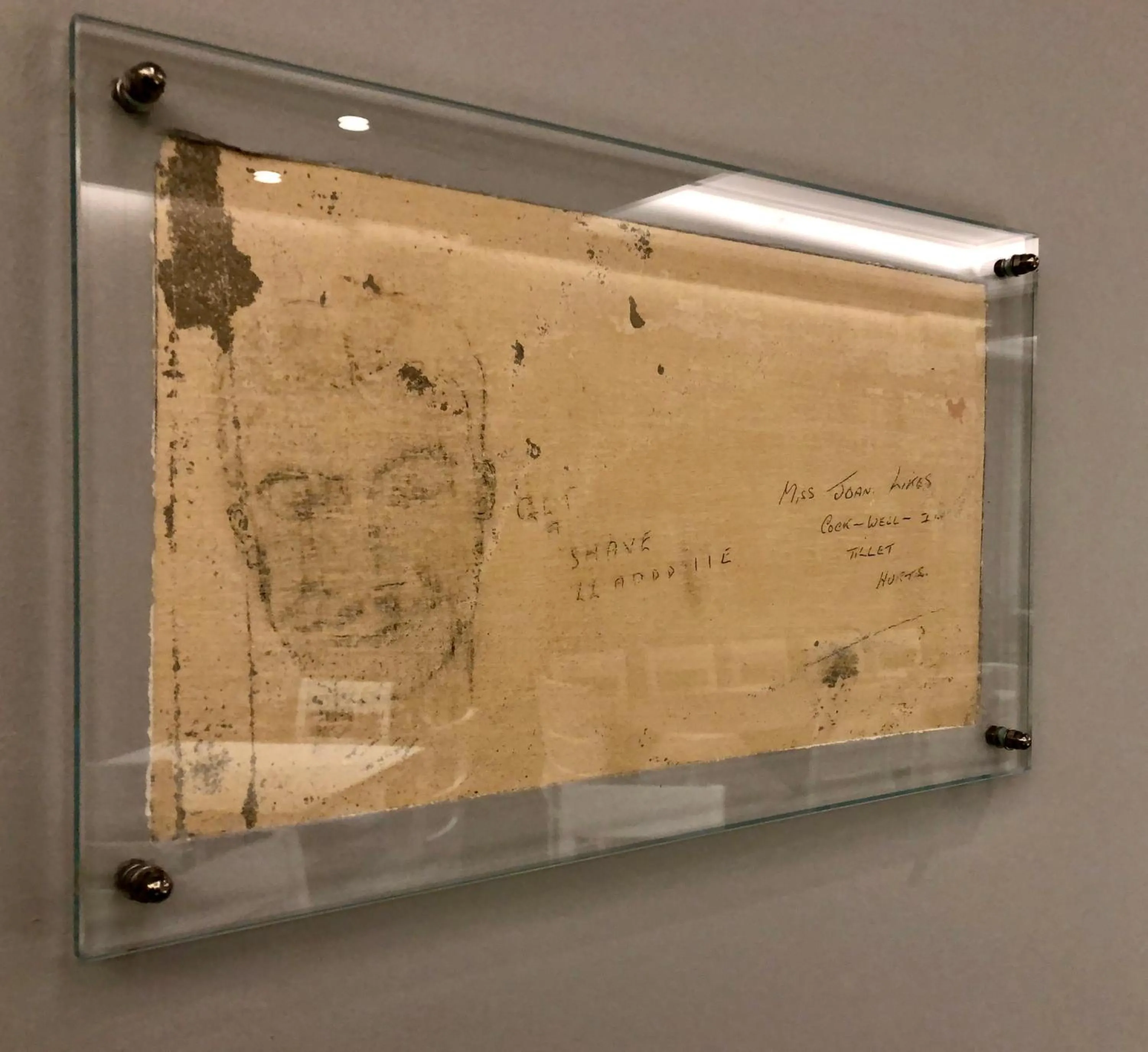 Decorative detail in Hotel Della Motta