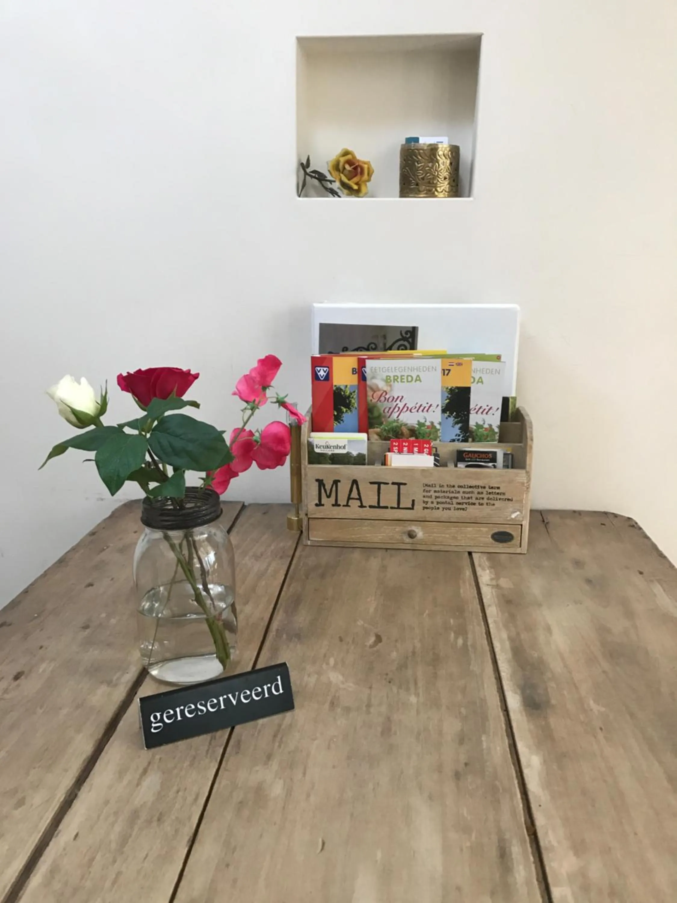 Dining area in Het Huisje Breda
