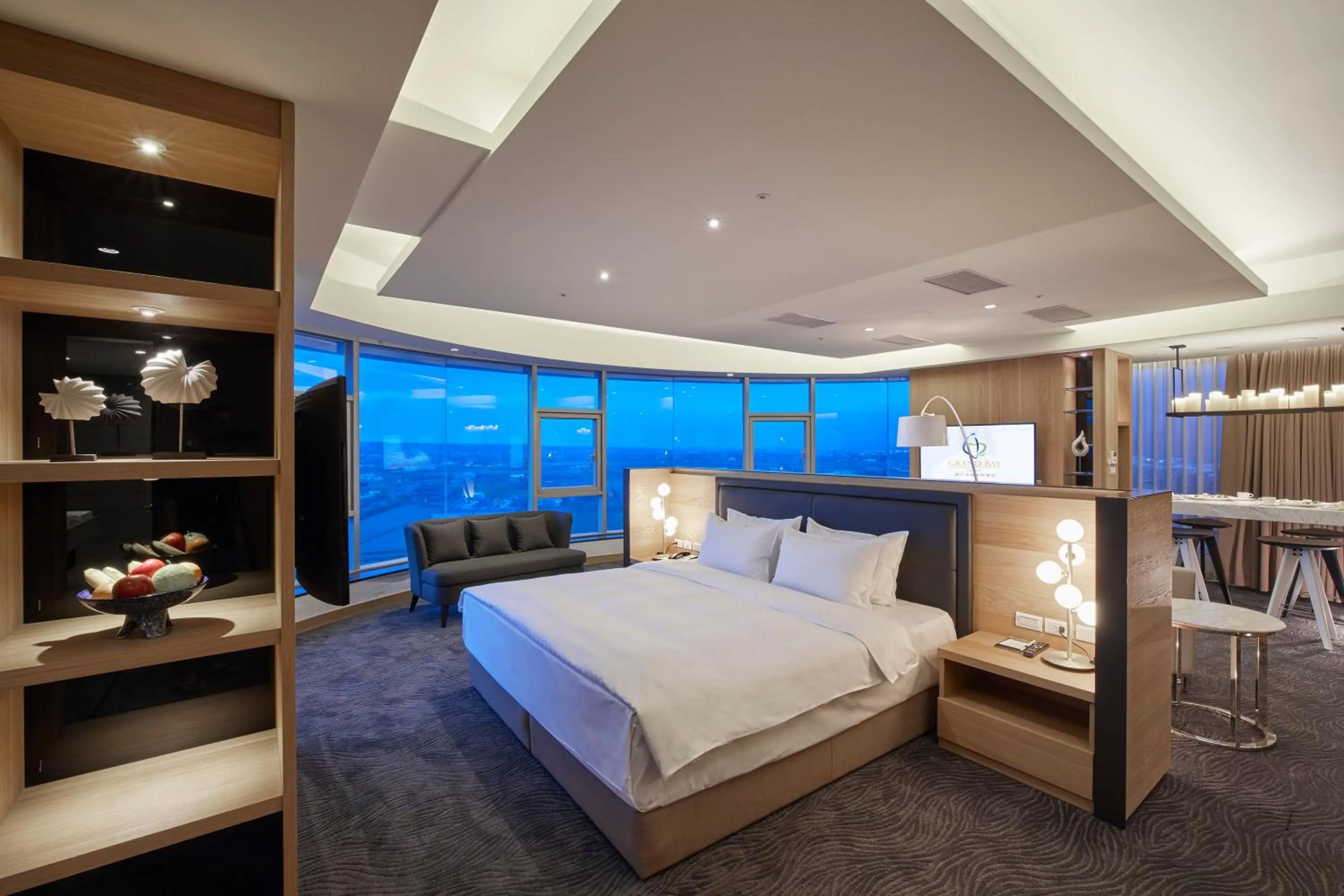 Bed in Grand Bay Resort Hotel