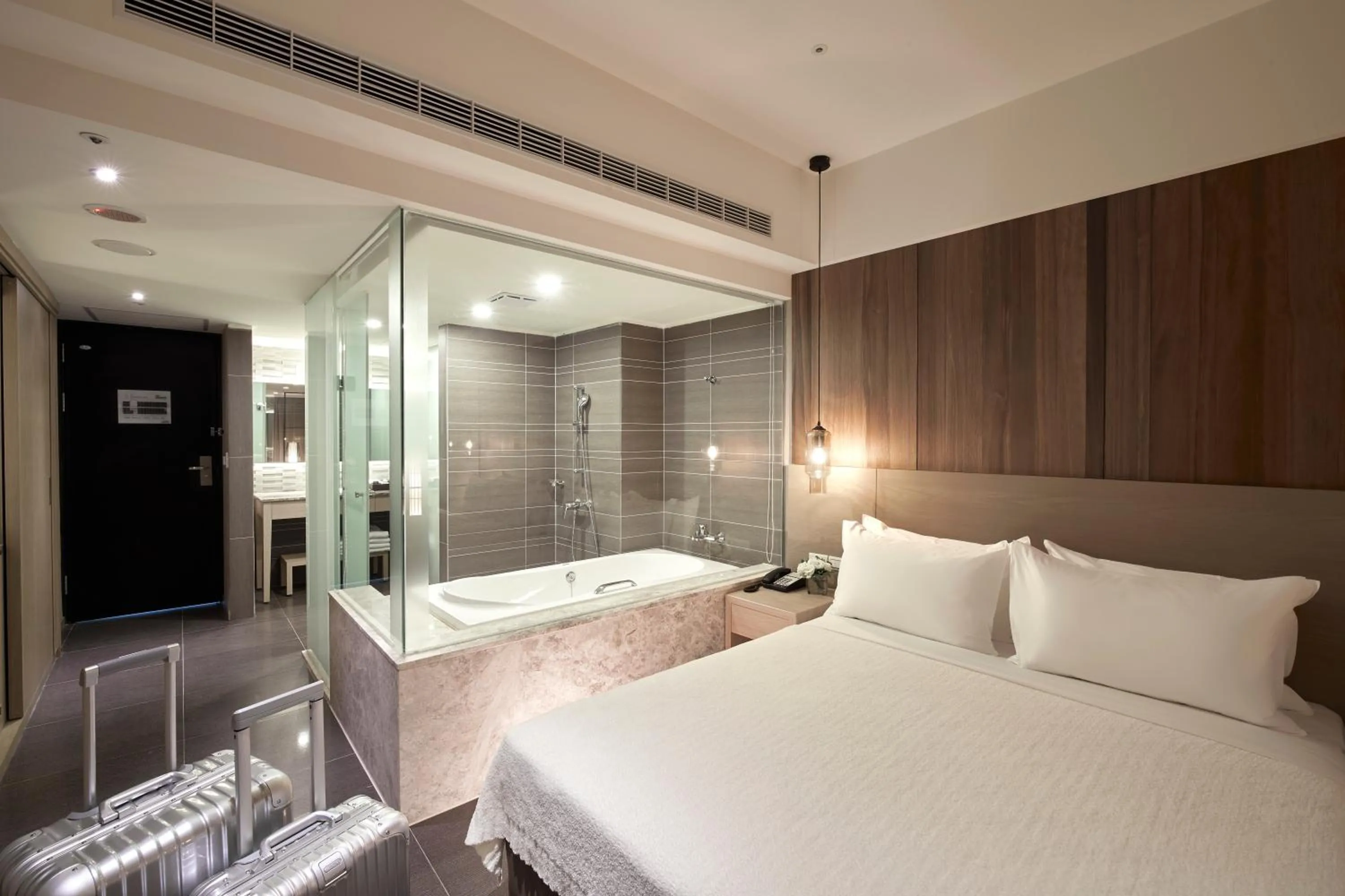 Bed in Grand Bay Resort Hotel