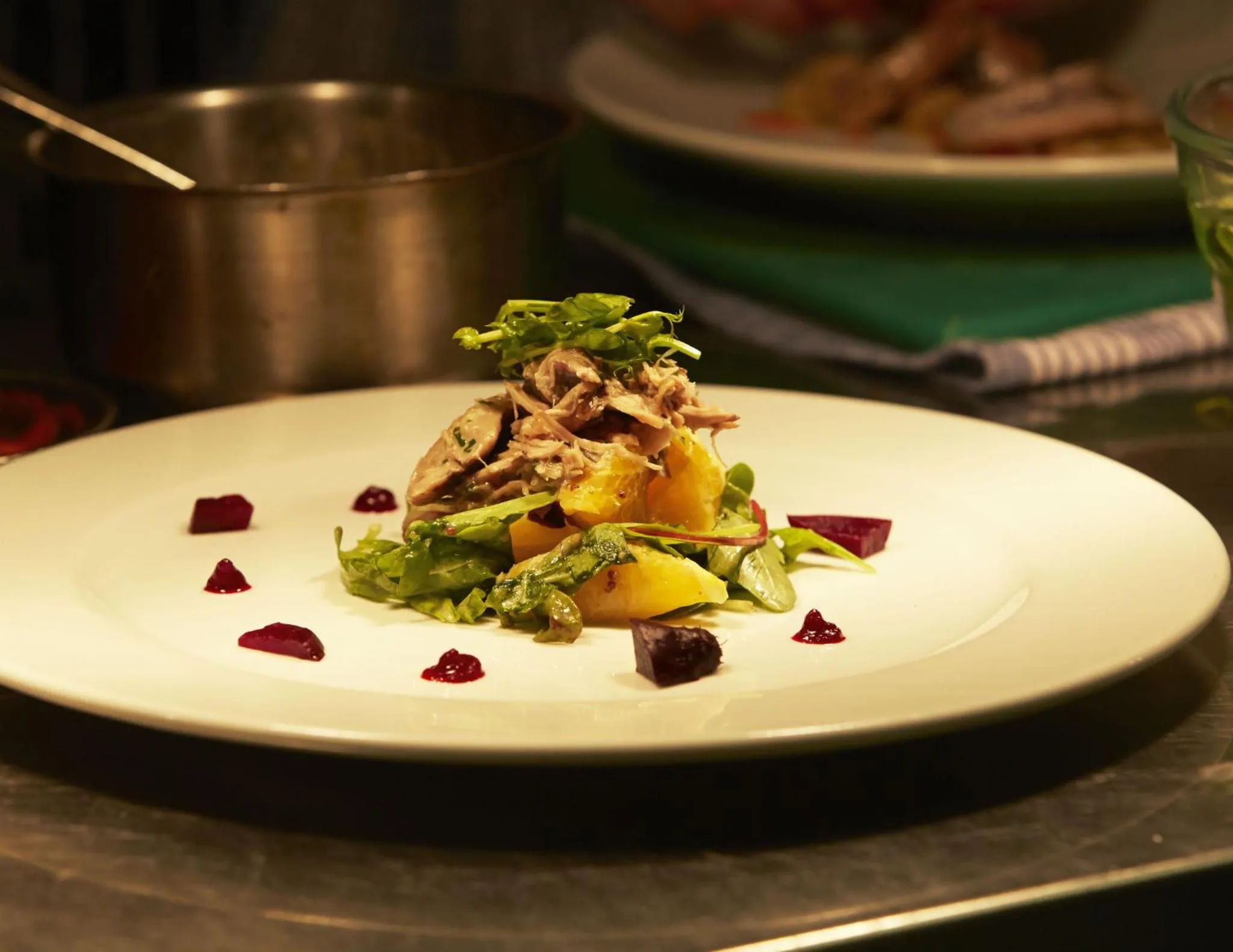 Restaurant/places to eat in Salthouse Harbour Hotel