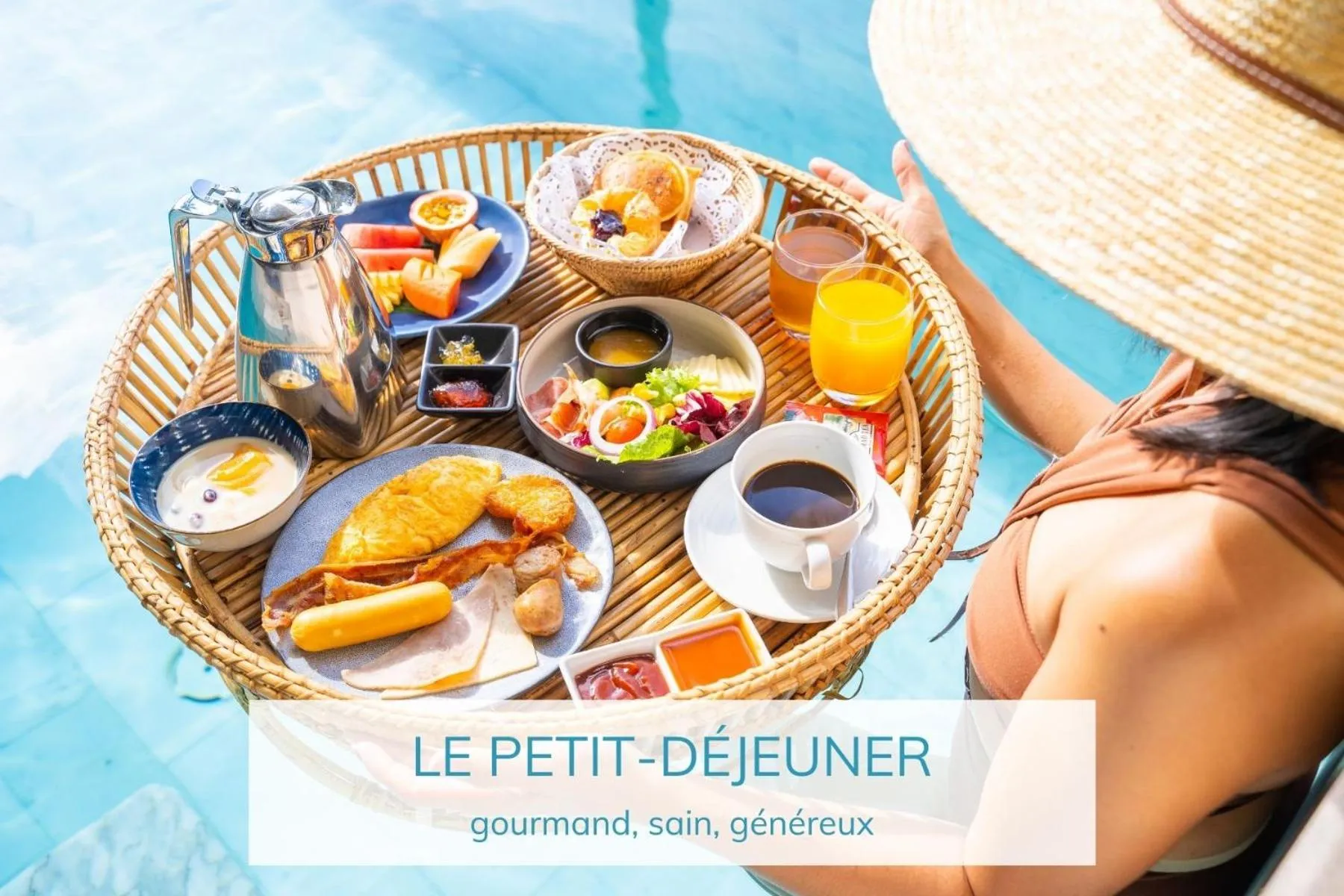 Breakfast in Hôtel La Tartane Saint-Tropez