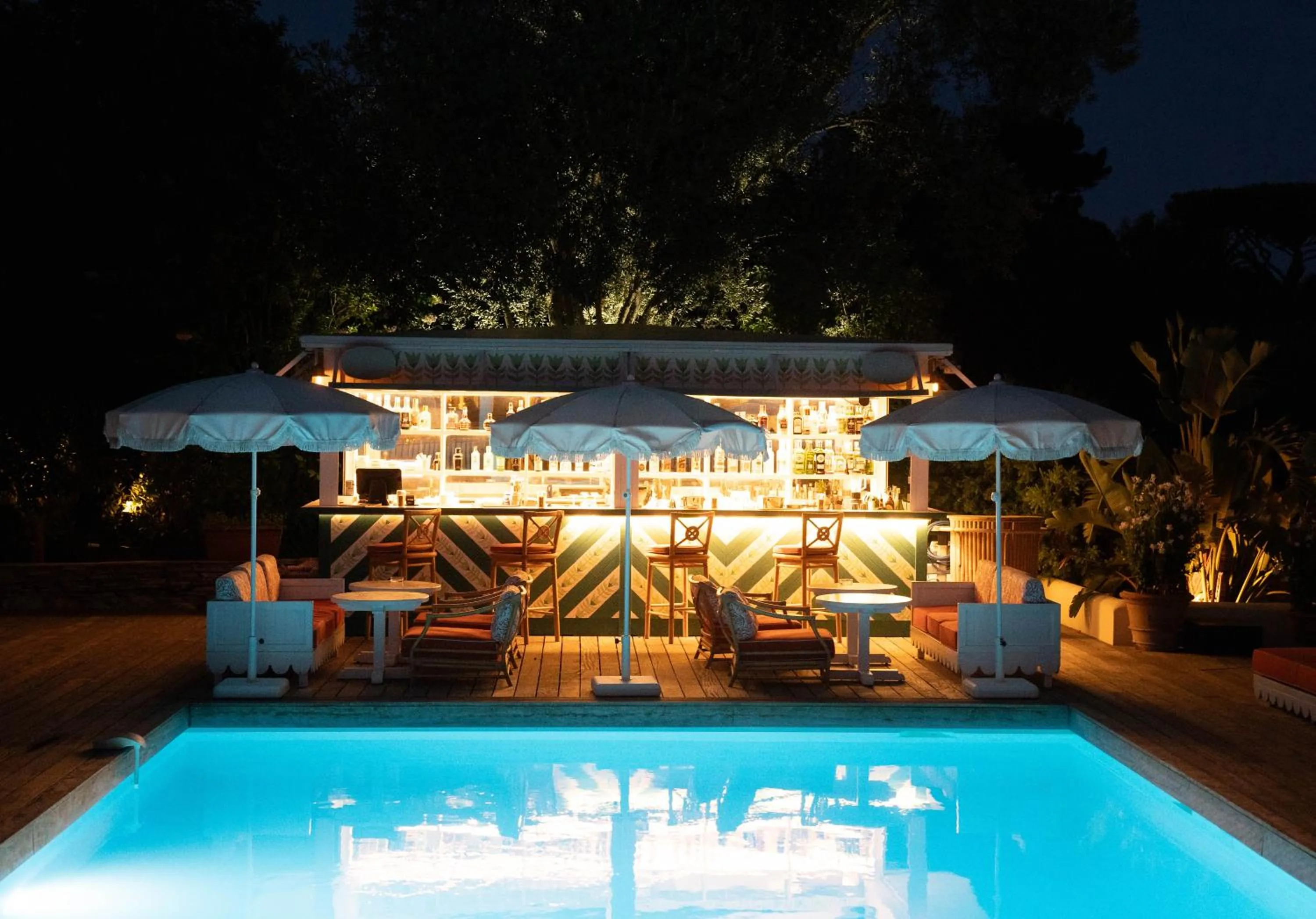 Swimming pool in Hôtel La Tartane Saint-Tropez