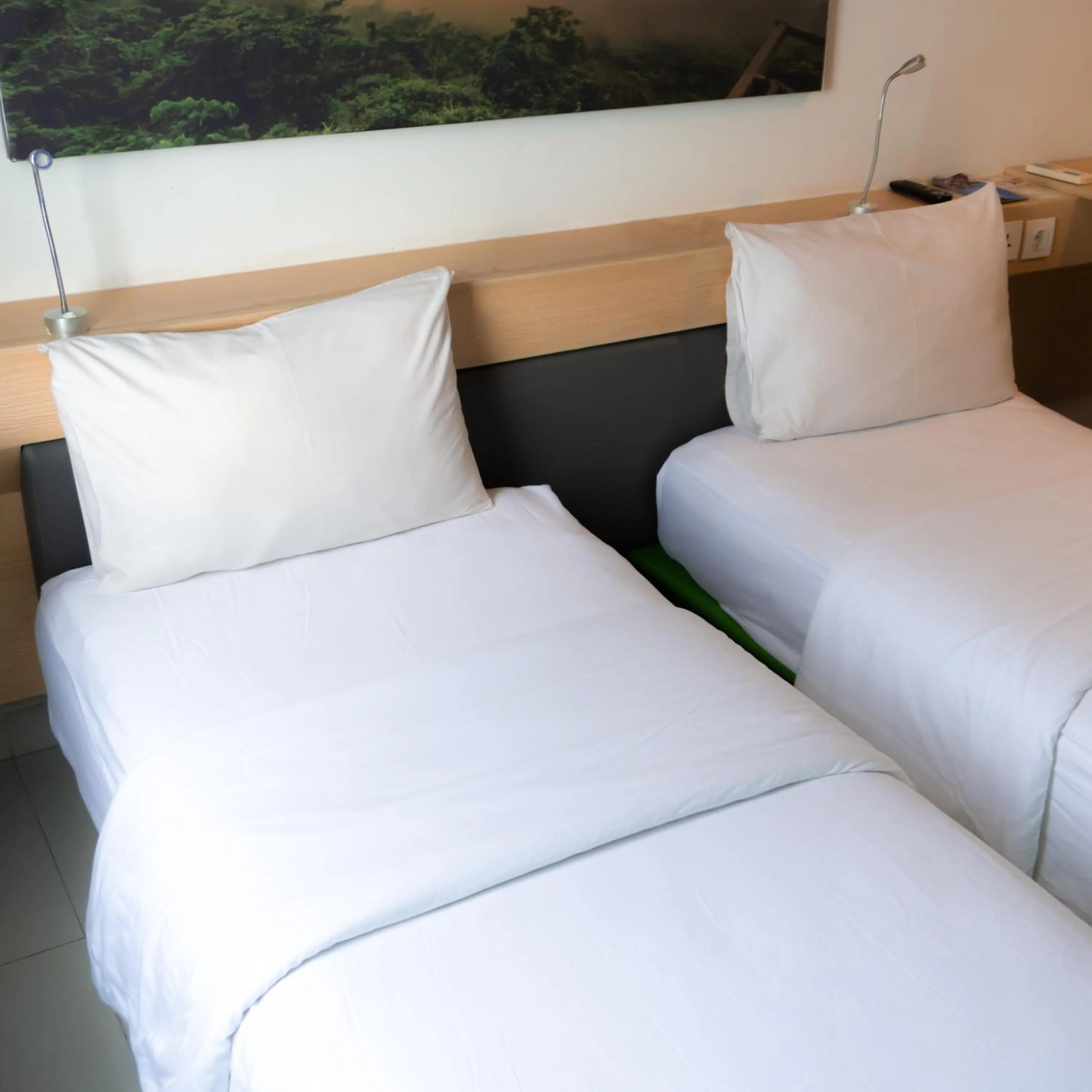 Bed in POP! Hotel Banjarmasin