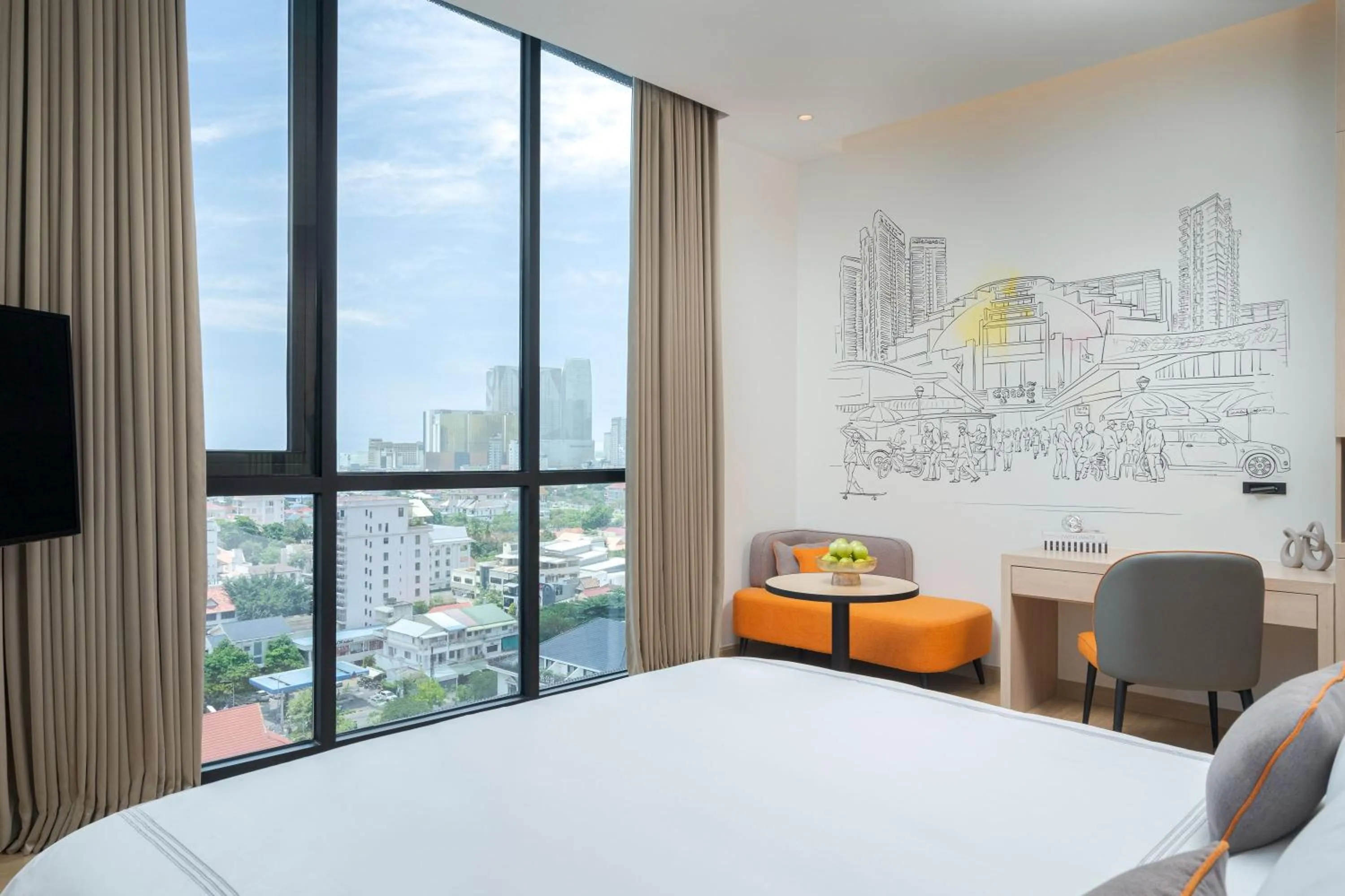 Bed in Capri by Fraser, Phnom Penh