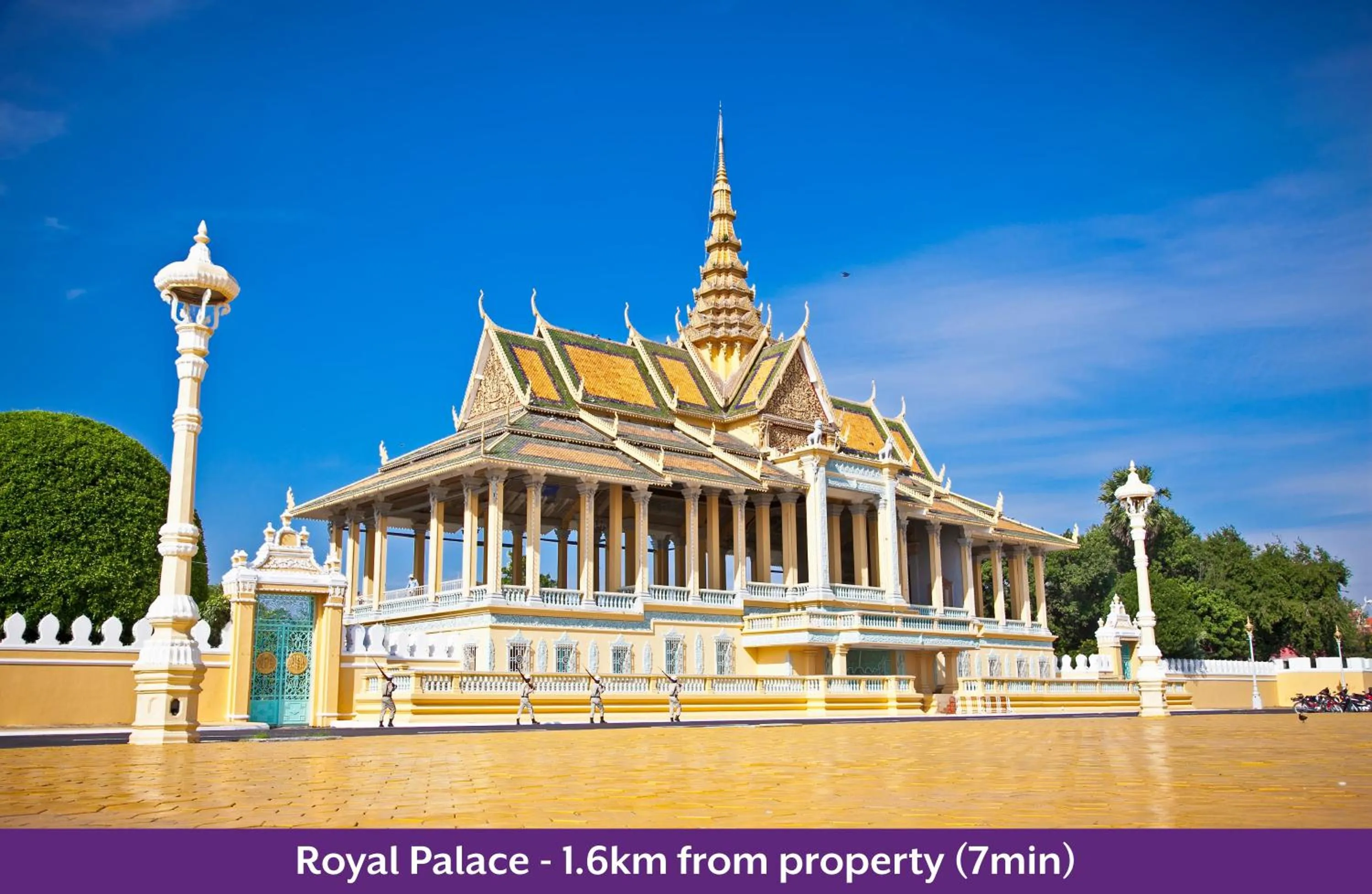 Nearby landmark in Capri by Fraser, Phnom Penh