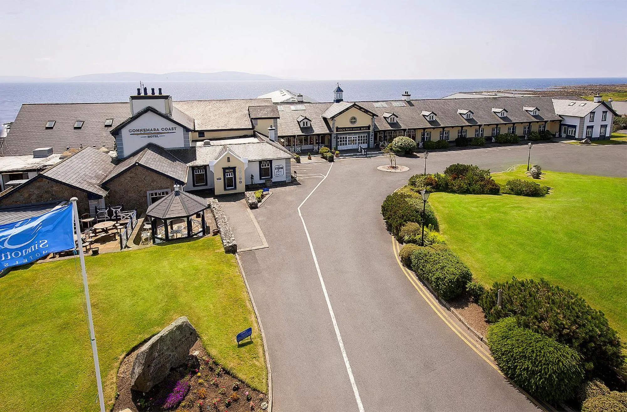 Bird's eye view in Connemara Coast Hotel