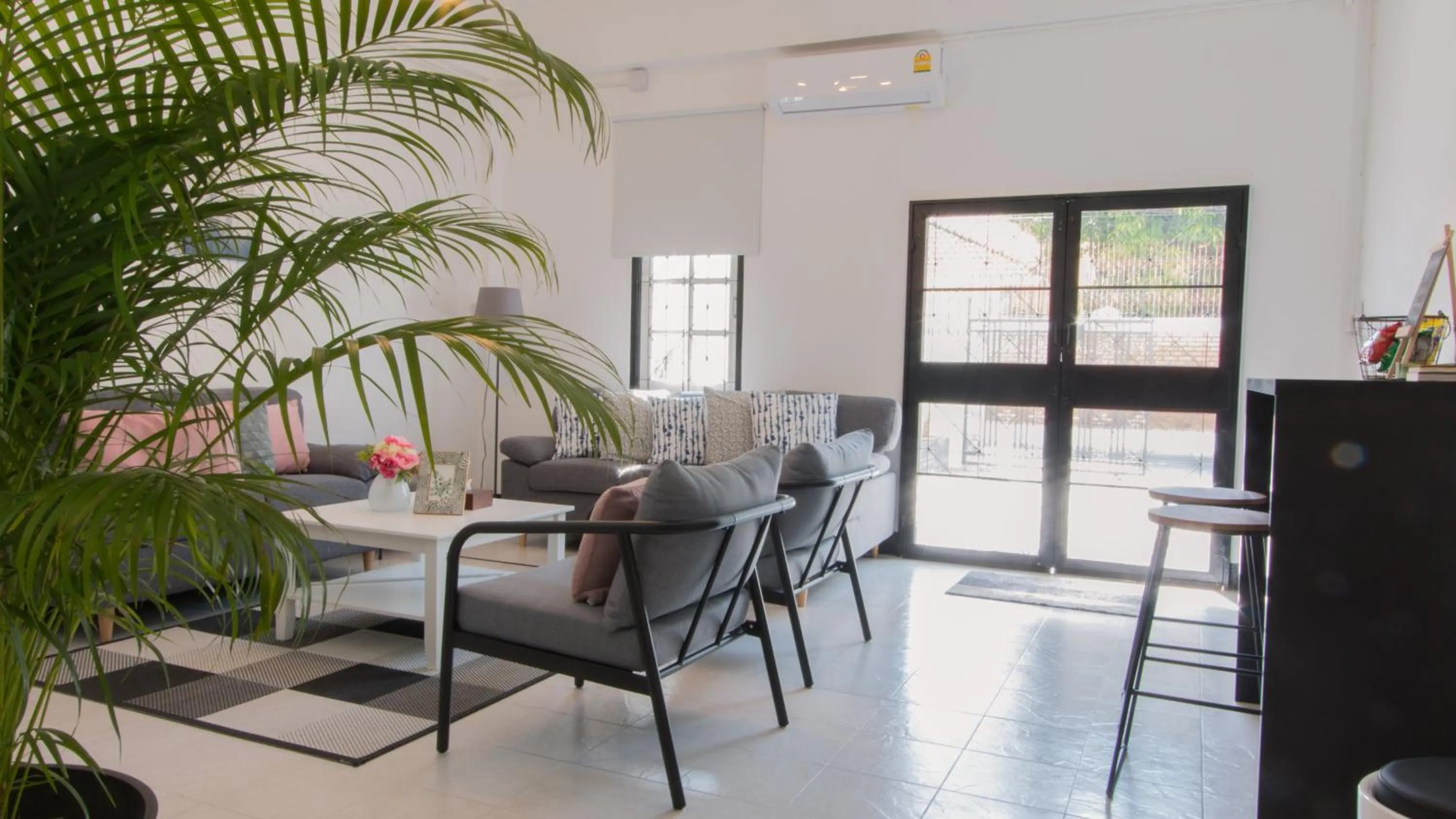 Living room in Neveu Premier Residence : Ratchada