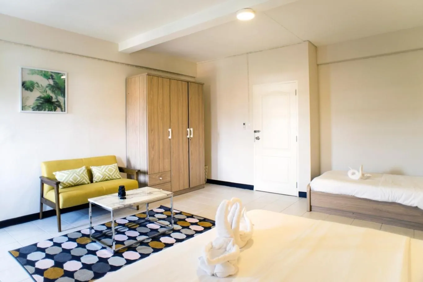 Bedroom, Bed in Neveu Premier Residence : Ratchada