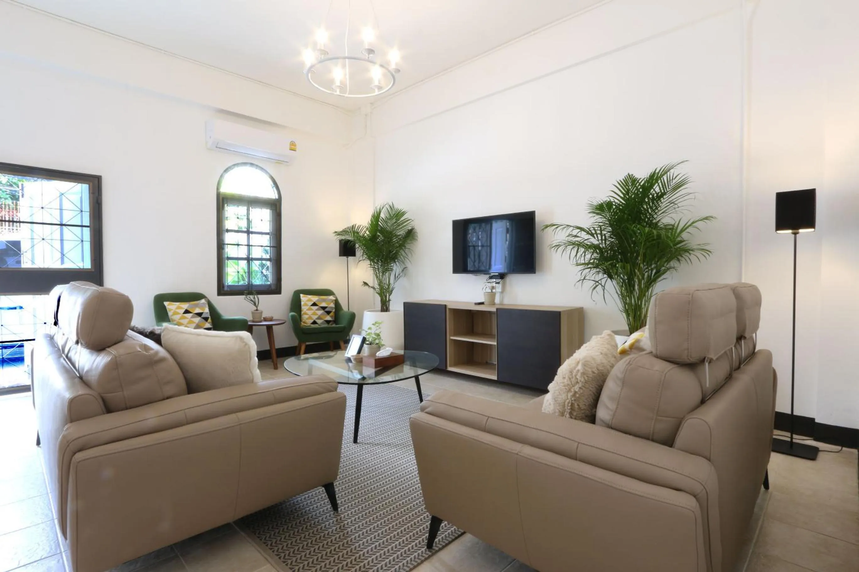 Living room in Neveu Premier Residence : Ratchada