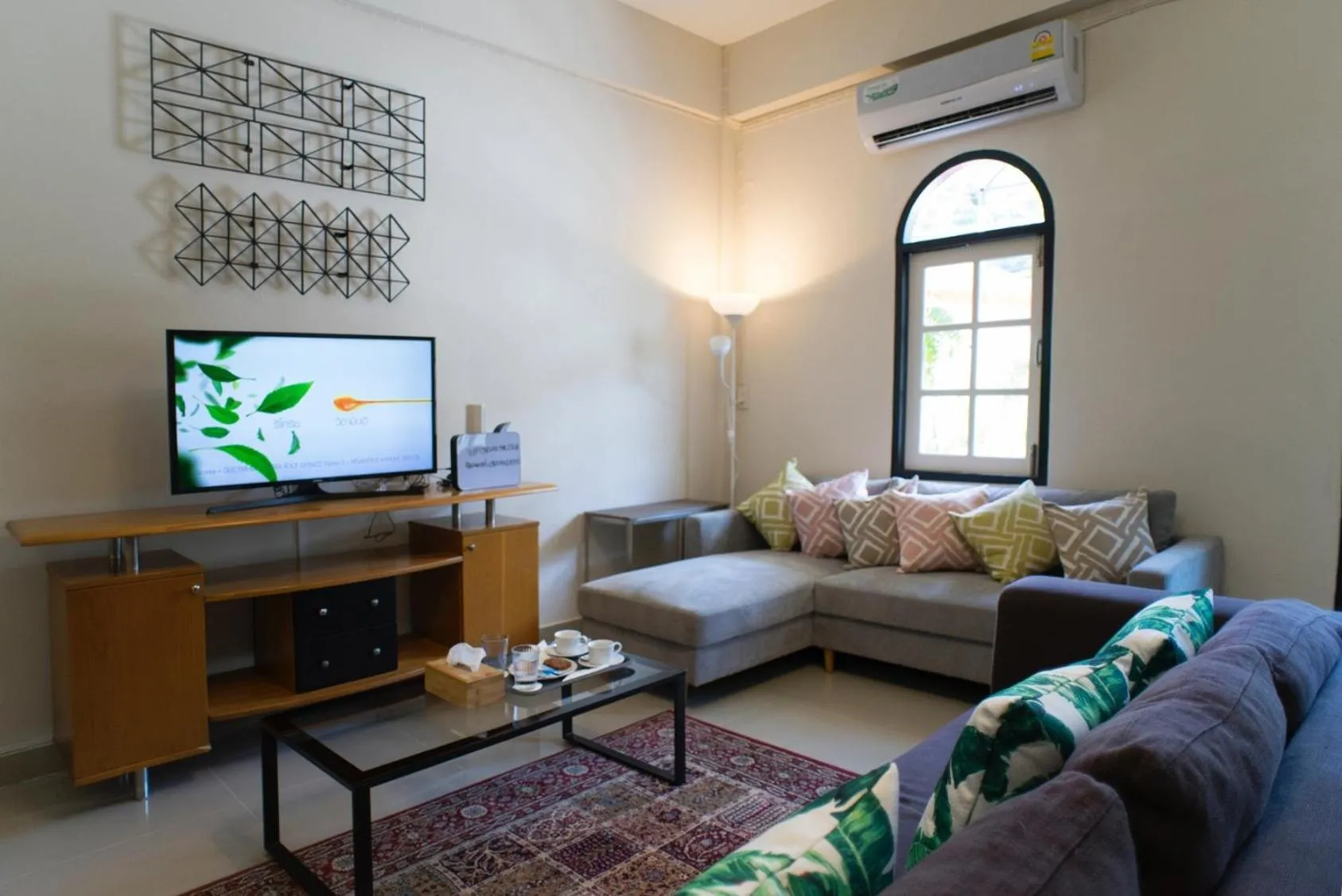 Living room in Neveu Premier Residence : Ratchada