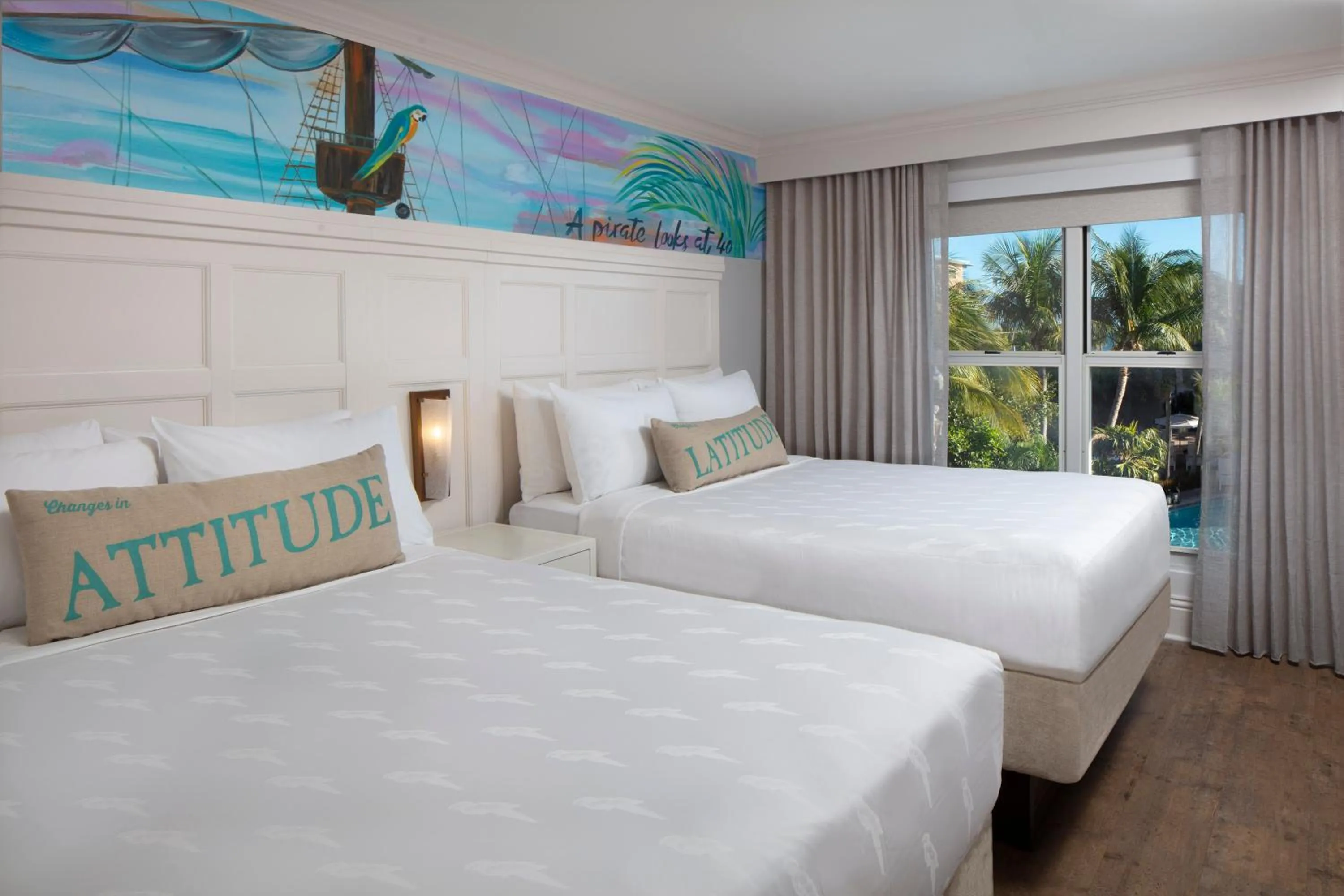 Bed in Margaritaville Beach House Key West