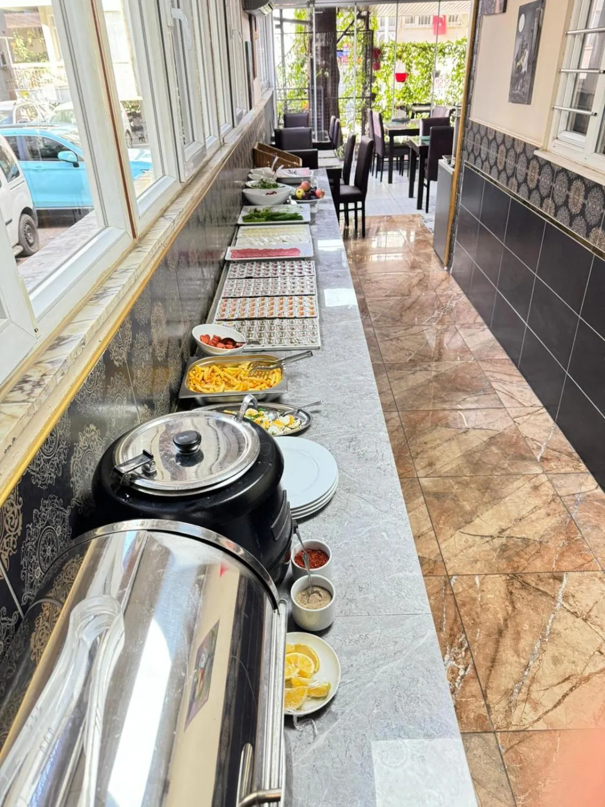 Breakfast in Exporoyal Hotel