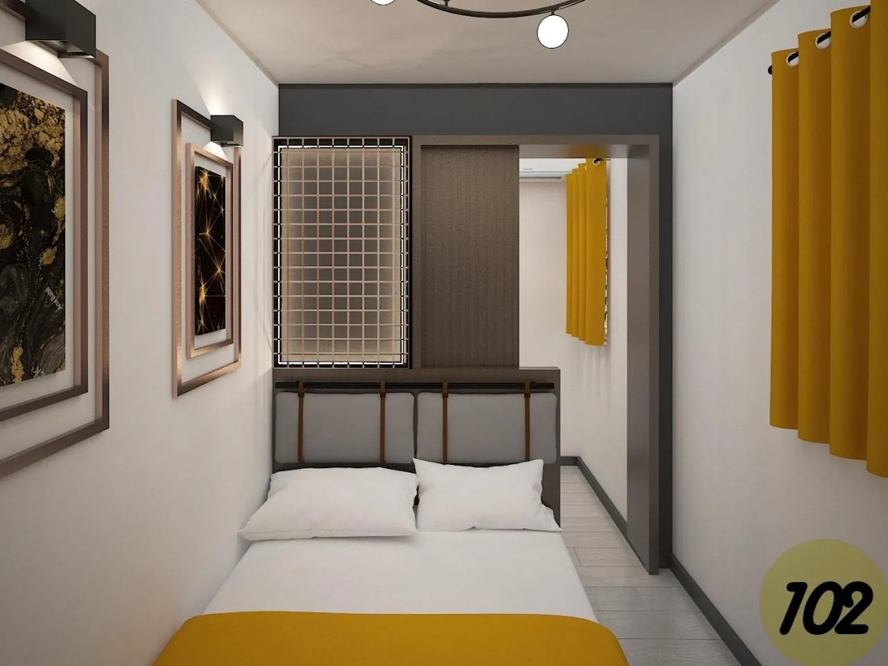 Photo of the whole room, Bed in Exporoyal Hotel