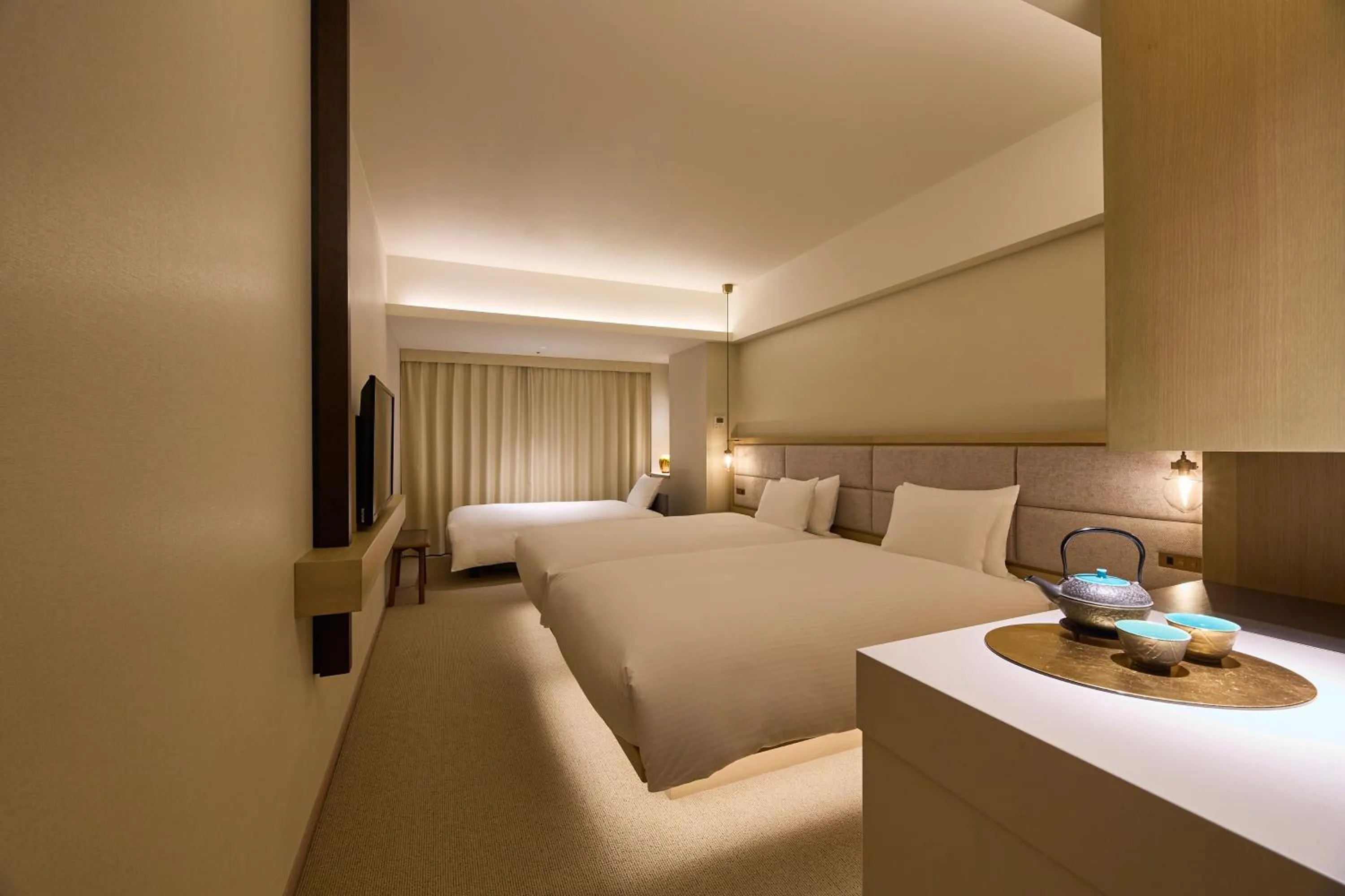 Photo of the whole room, Bed in Hotel The Celestine Kyoto Gion