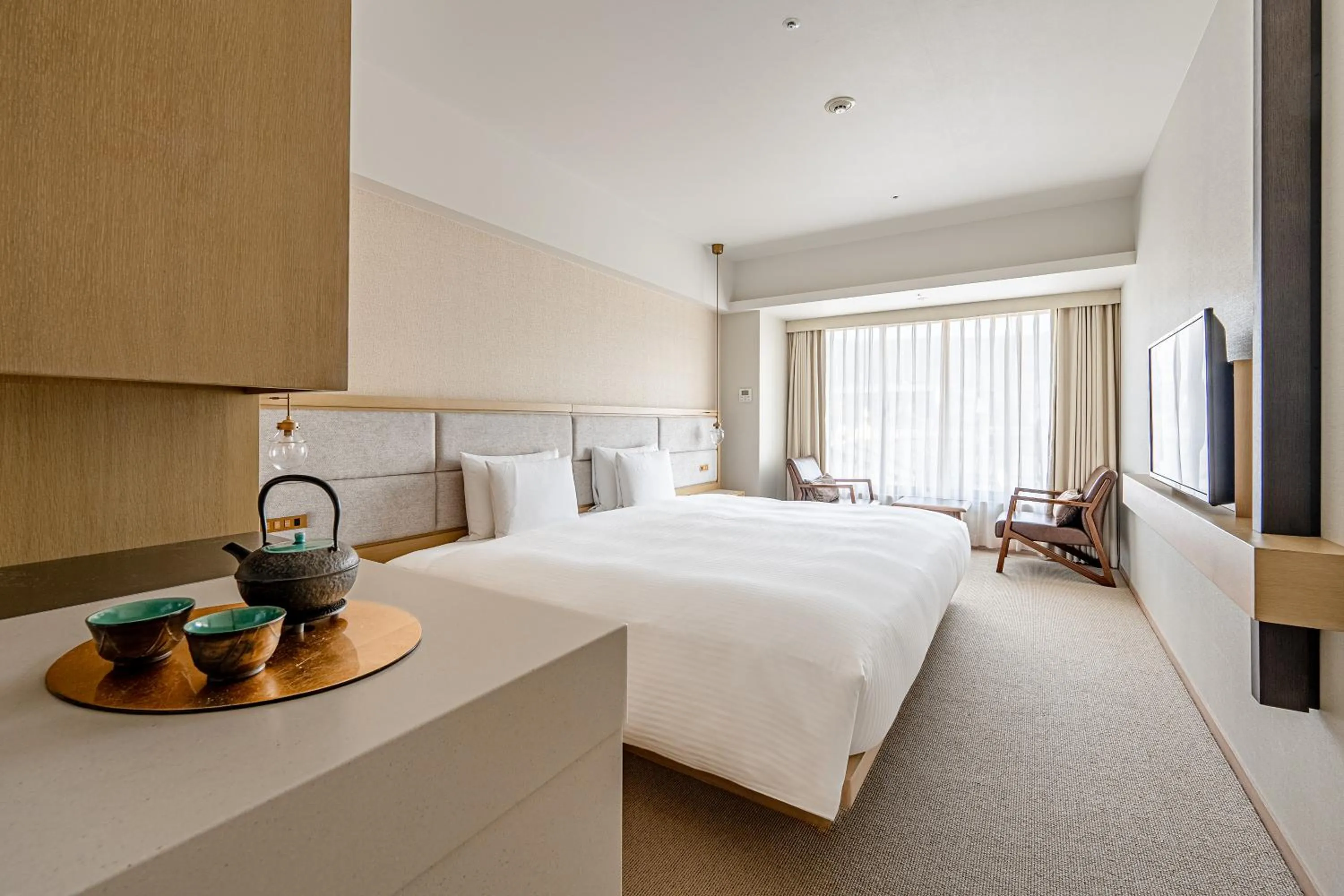Photo of the whole room, Bed in Hotel The Celestine Kyoto Gion