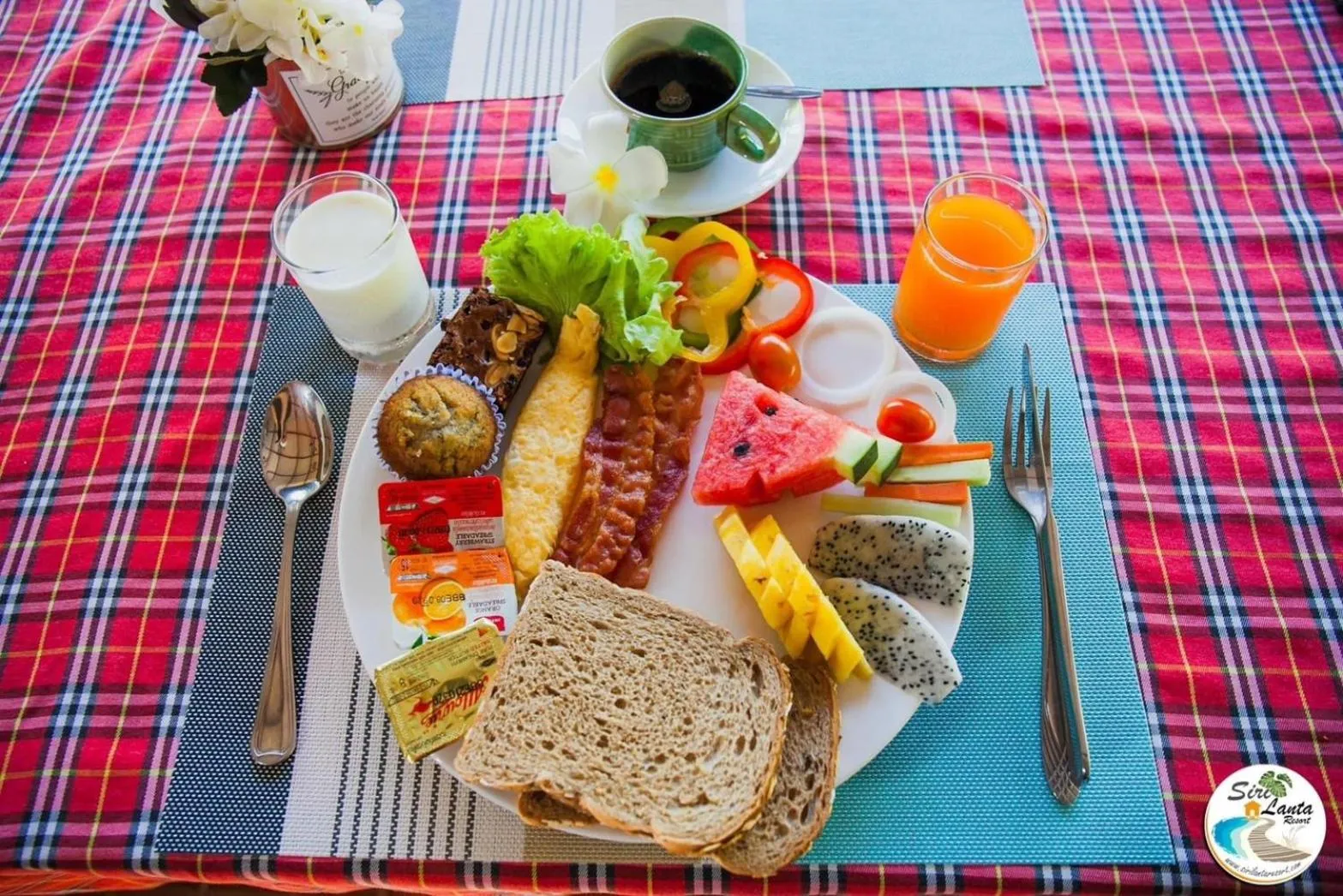 Breakfast in Siri Lanta Resort