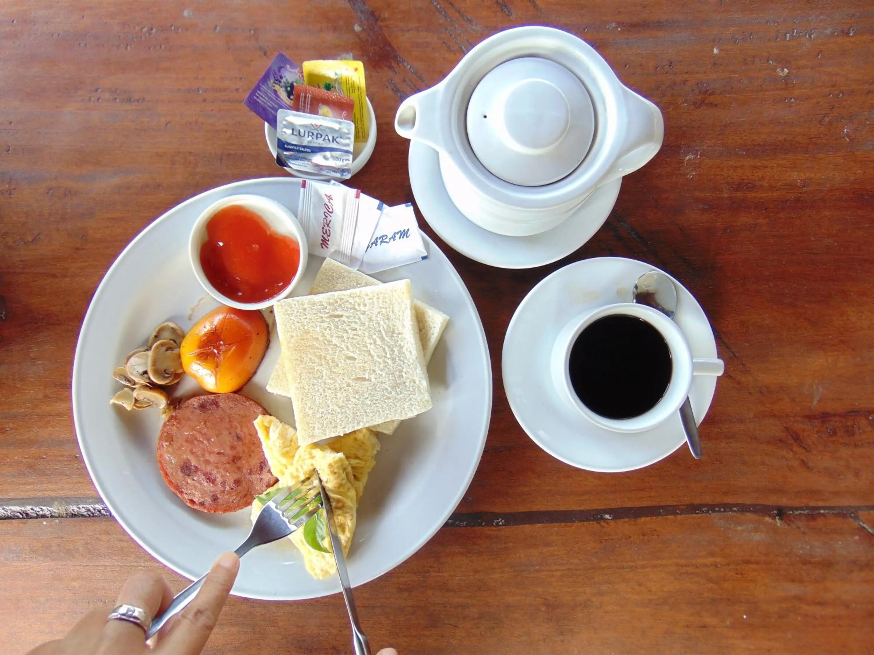 Breakfast in Starfish Lembongan
