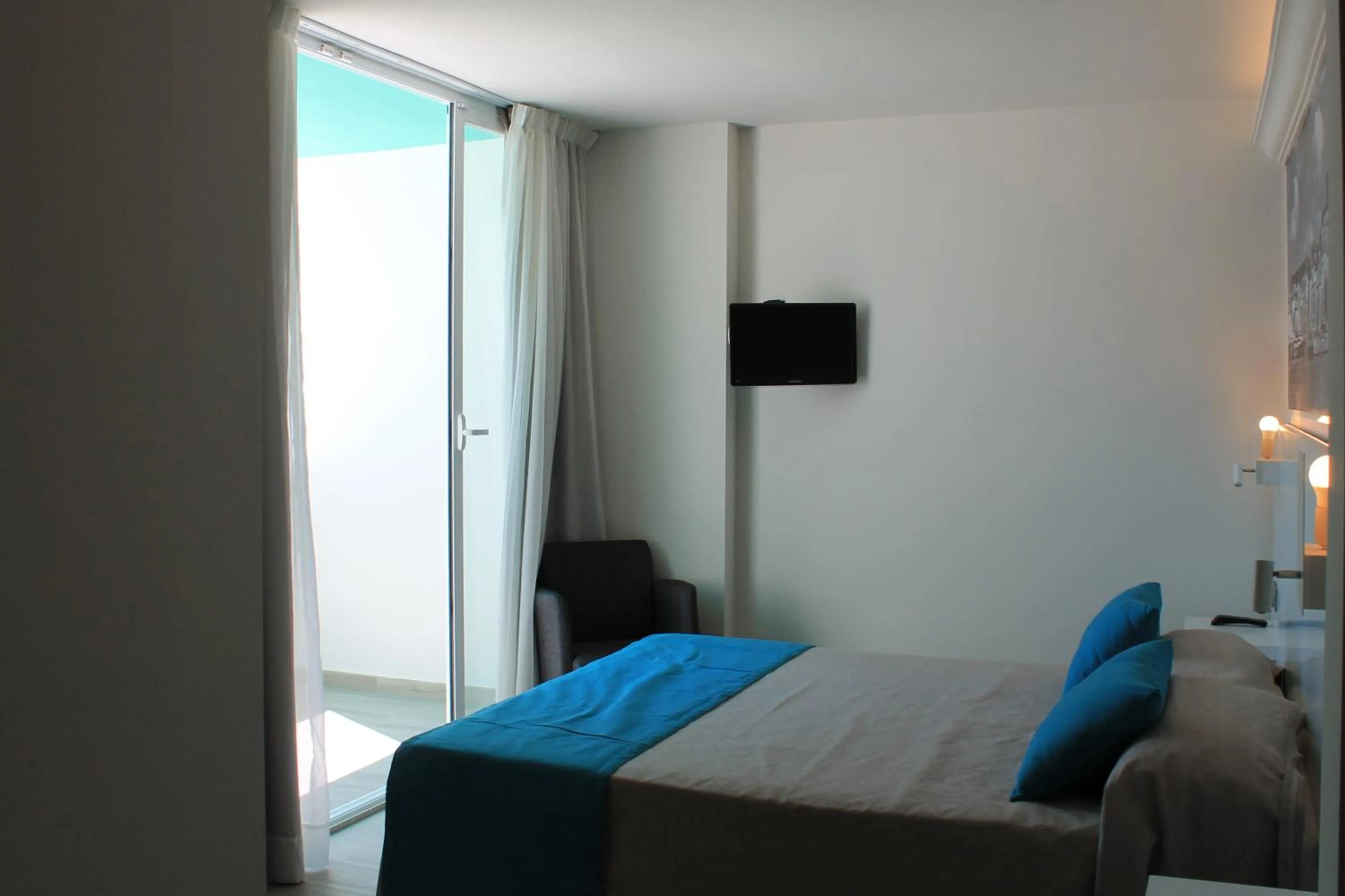 Bed in Apartamentos Bora Bora - Adults Only