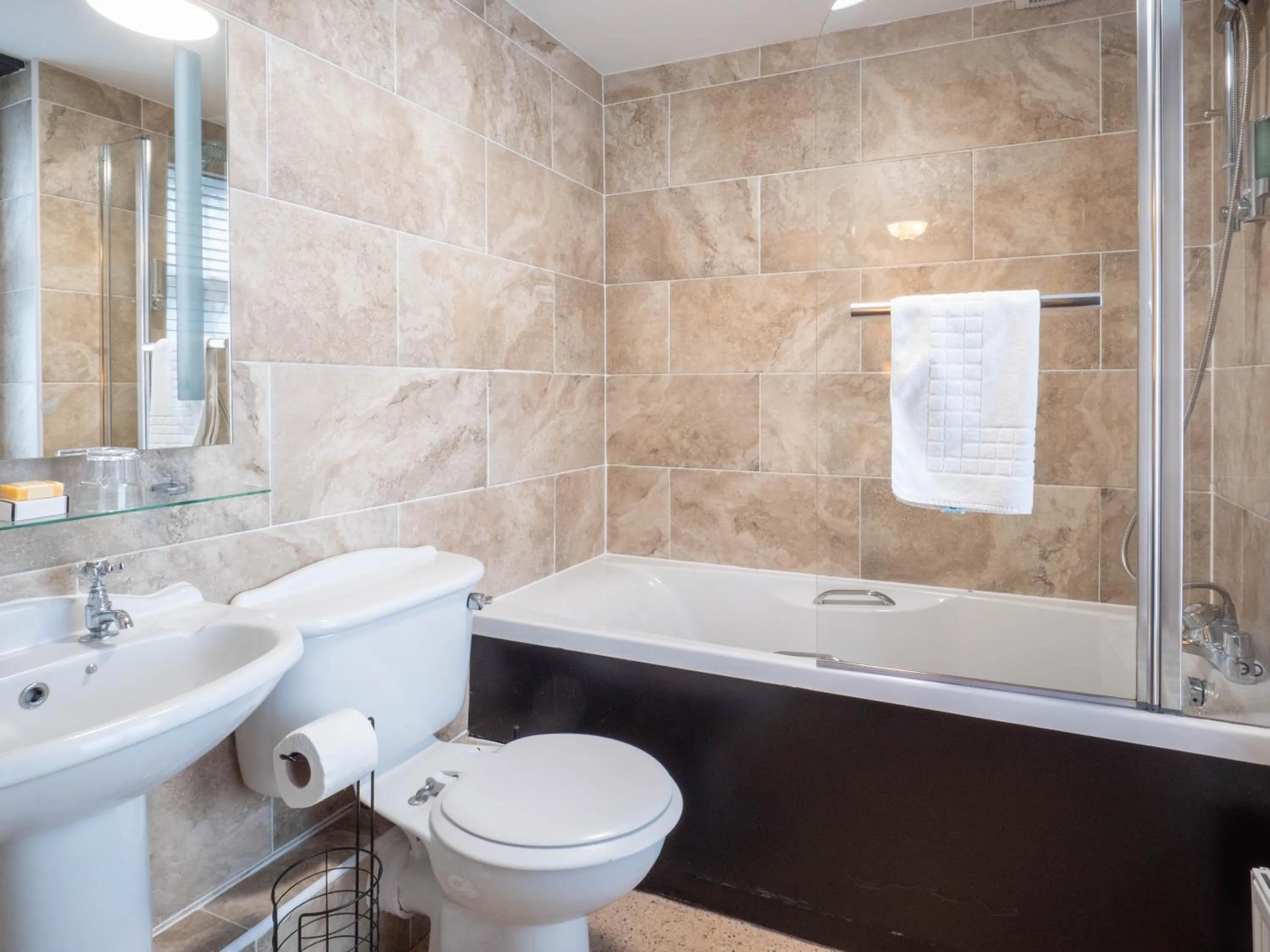 Bathroom in The Black Boy Inn