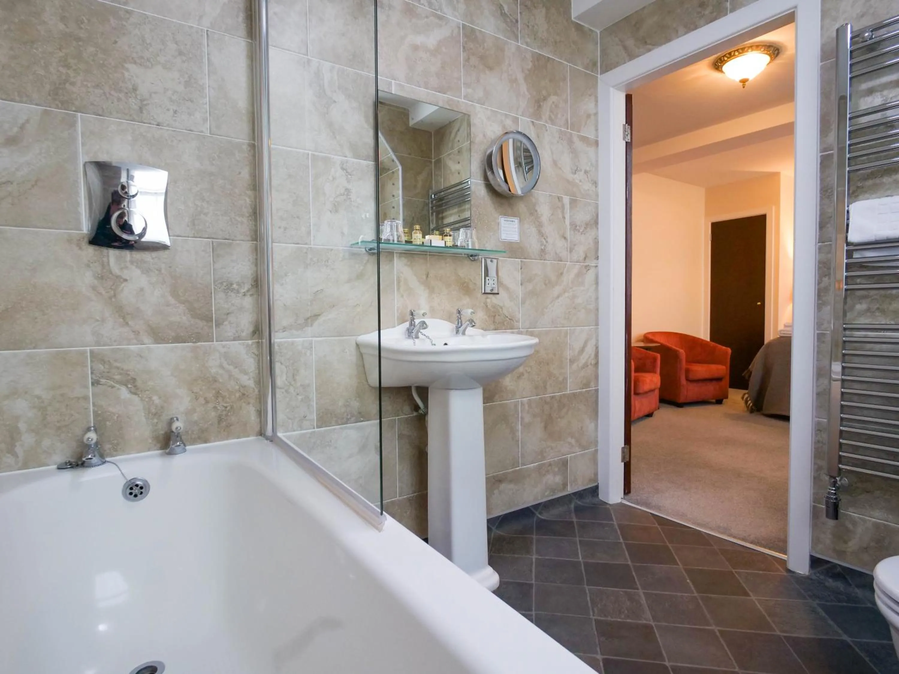 Bathroom in The Black Boy Inn