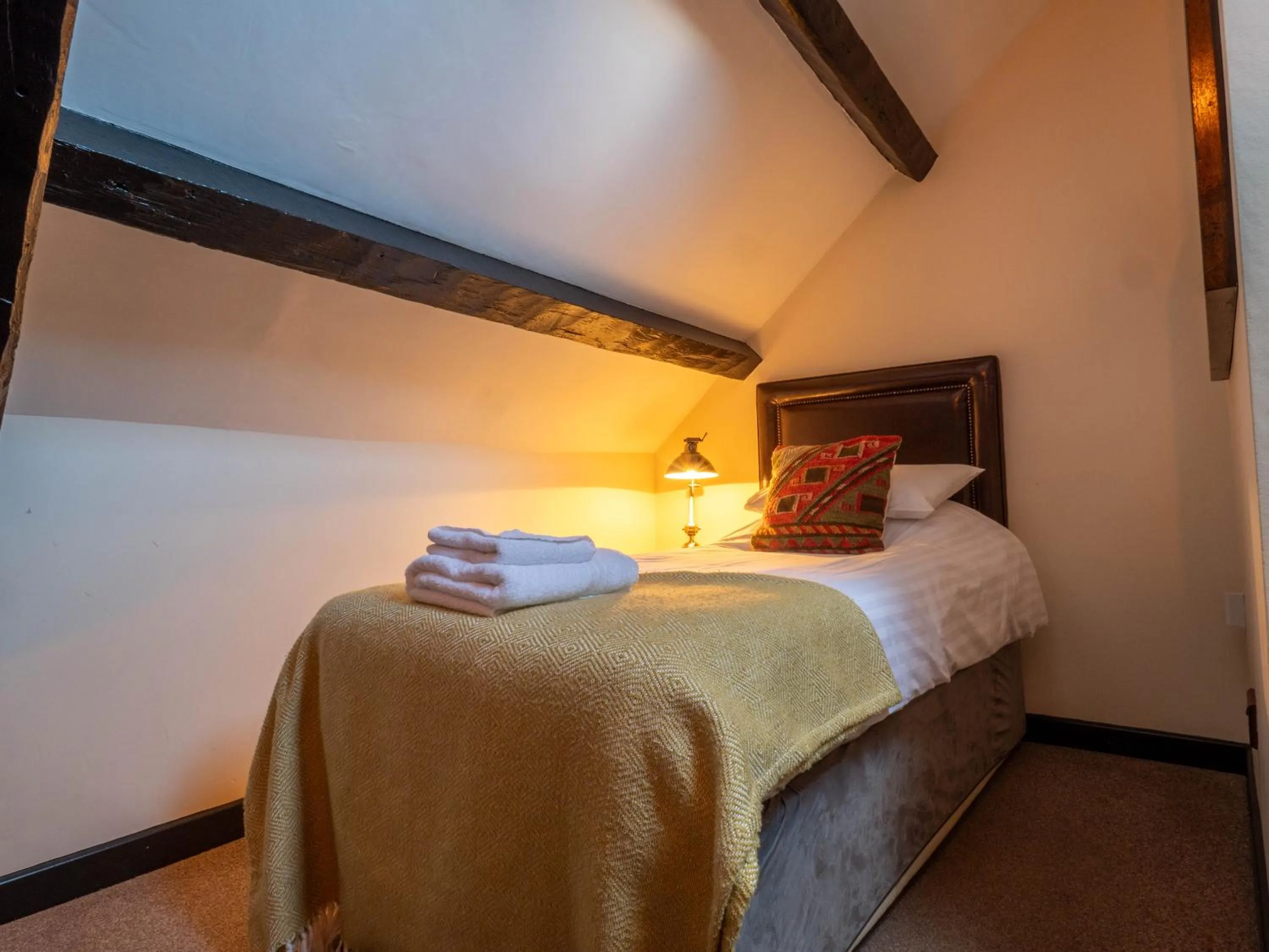 Bed in The Black Boy Inn