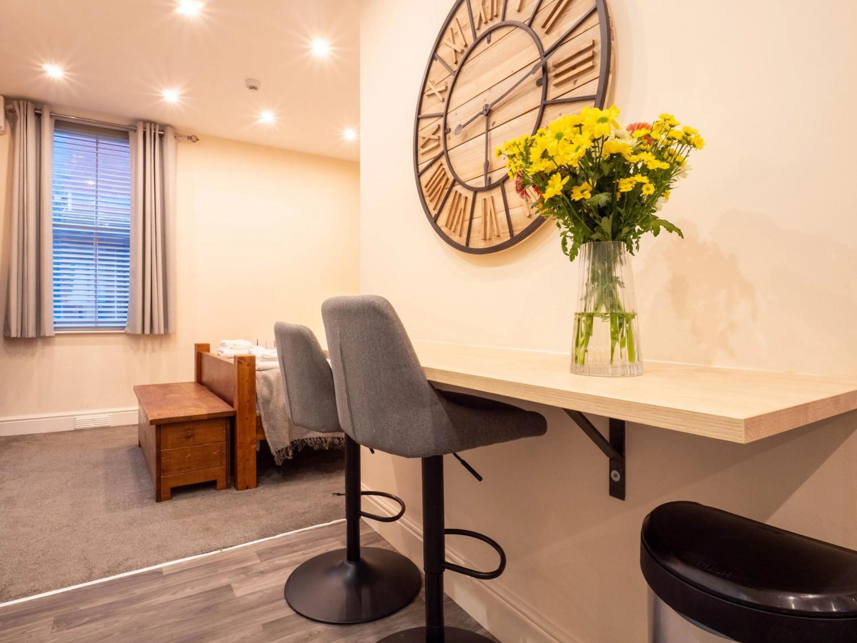 Bed in The Black Boy Inn