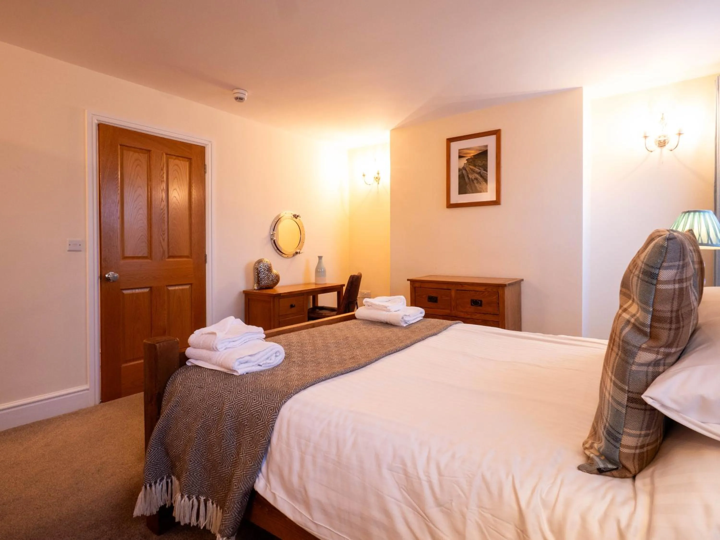 Bed in The Black Boy Inn