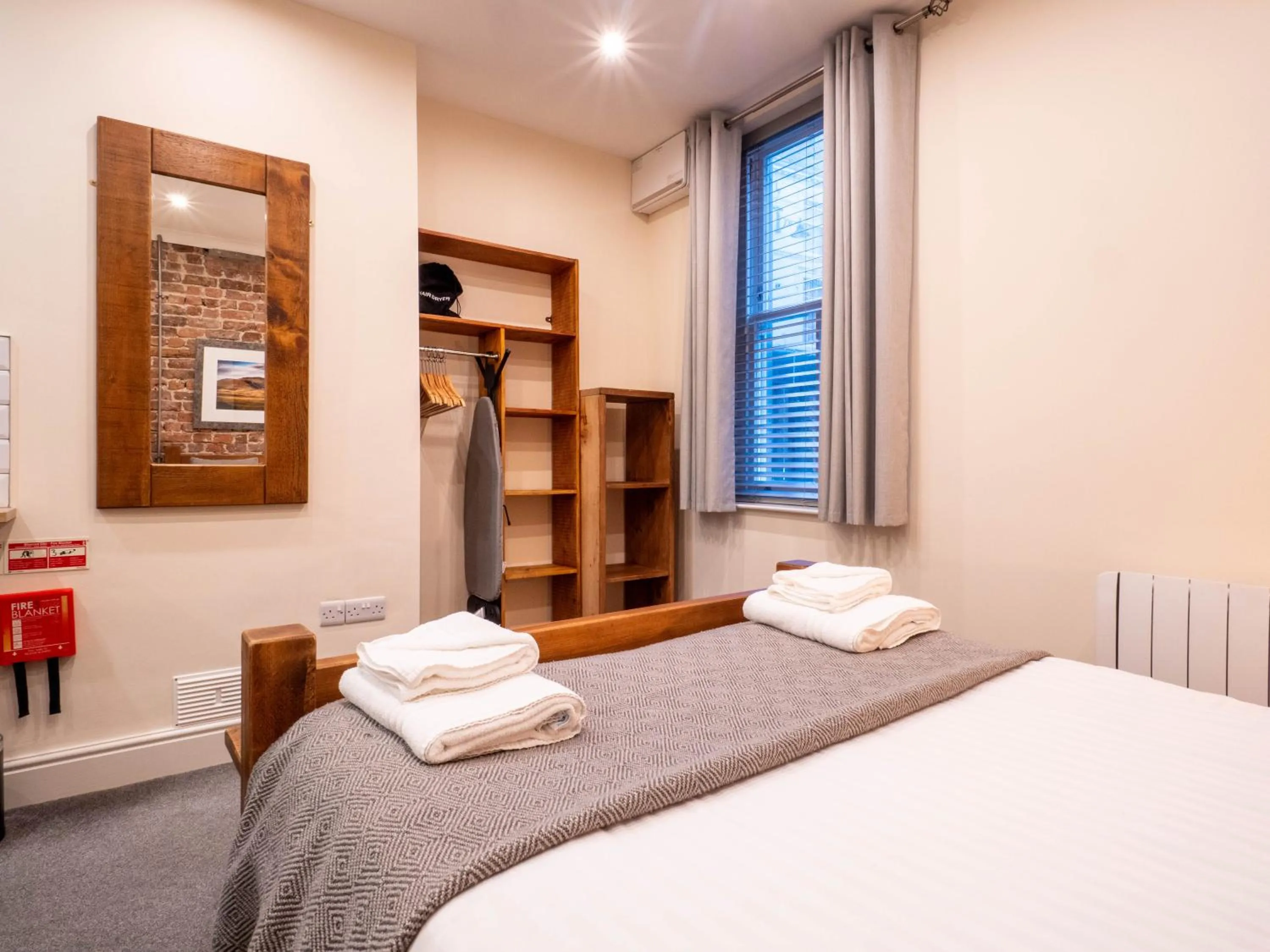 Bed in The Black Boy Inn