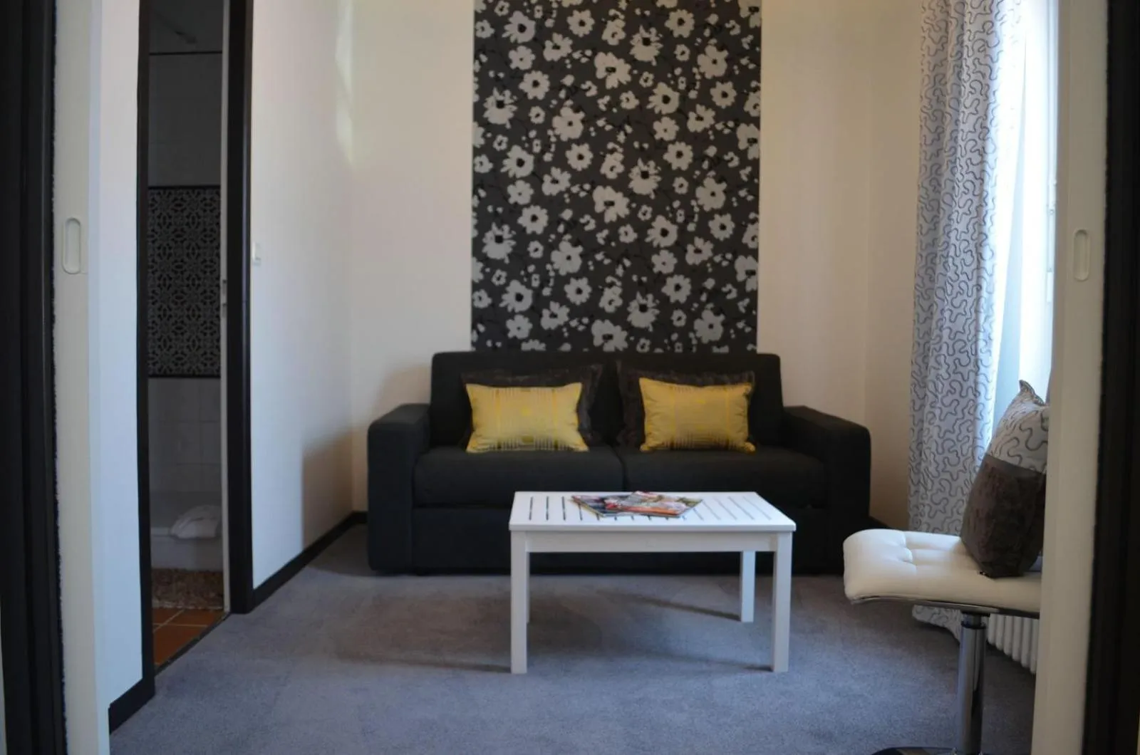 Living room in Cit' Hotel de France