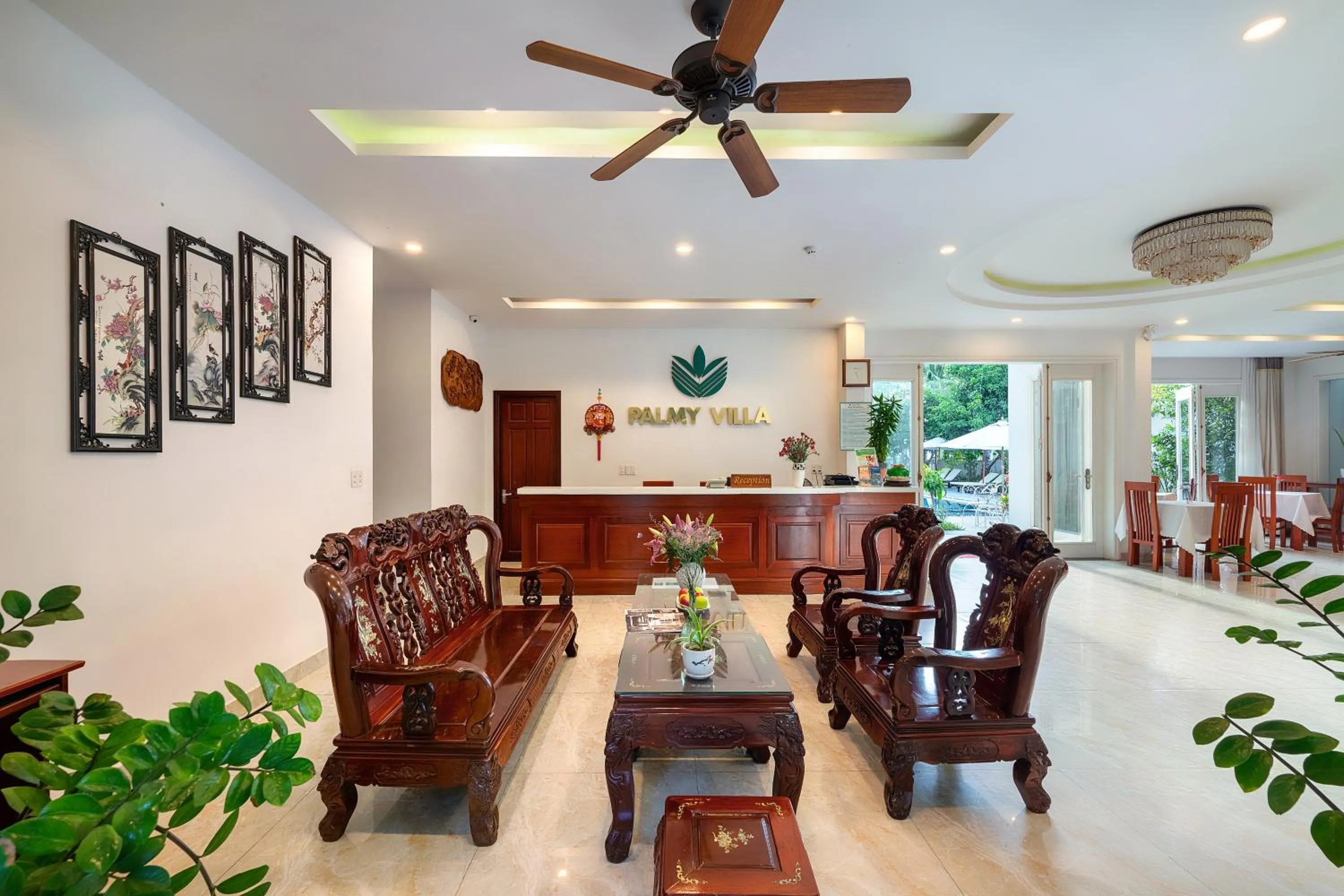 Lobby or reception in Hoi An Palmy Villa