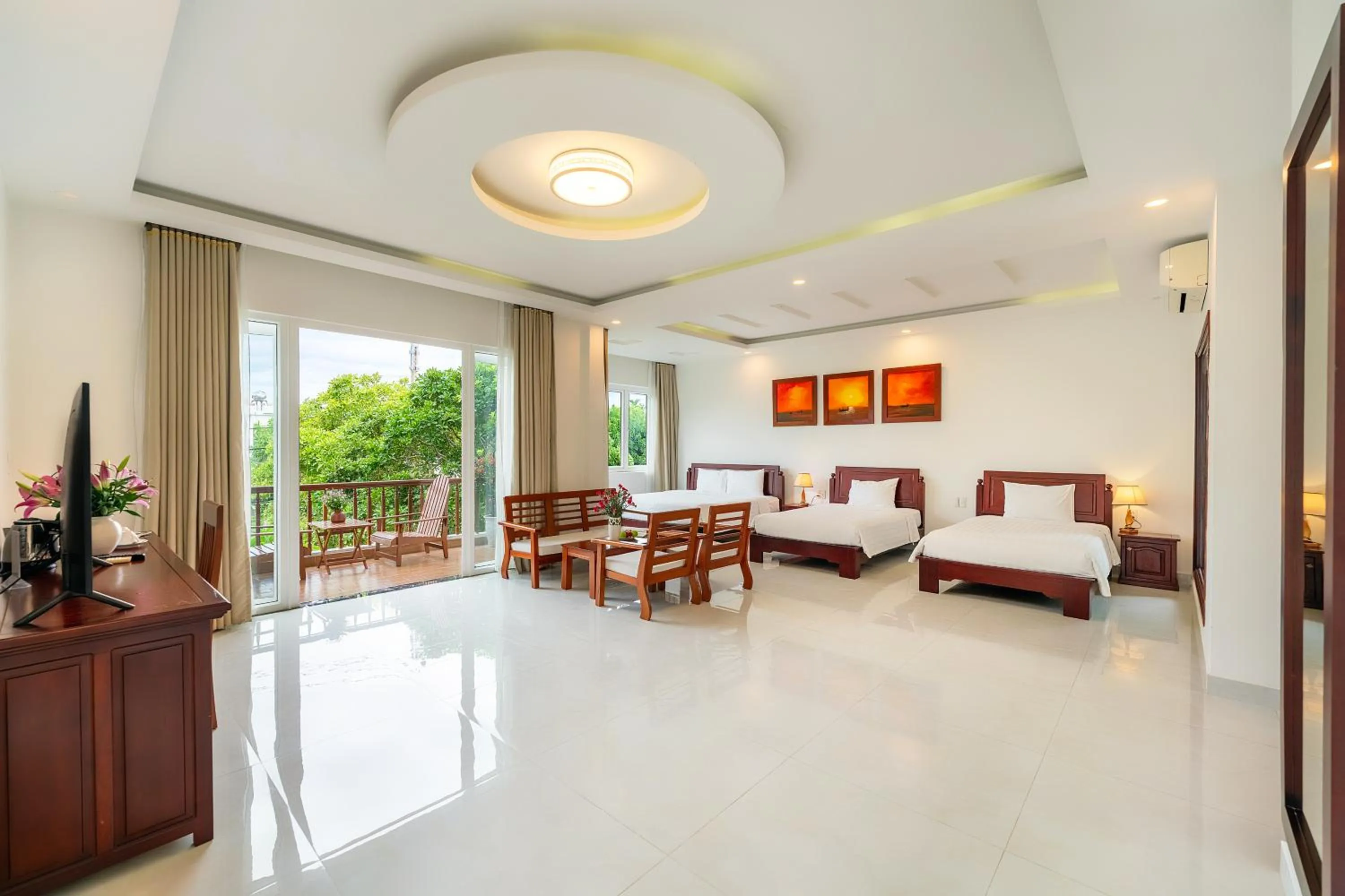 Living room in Hoi An Palmy Villa