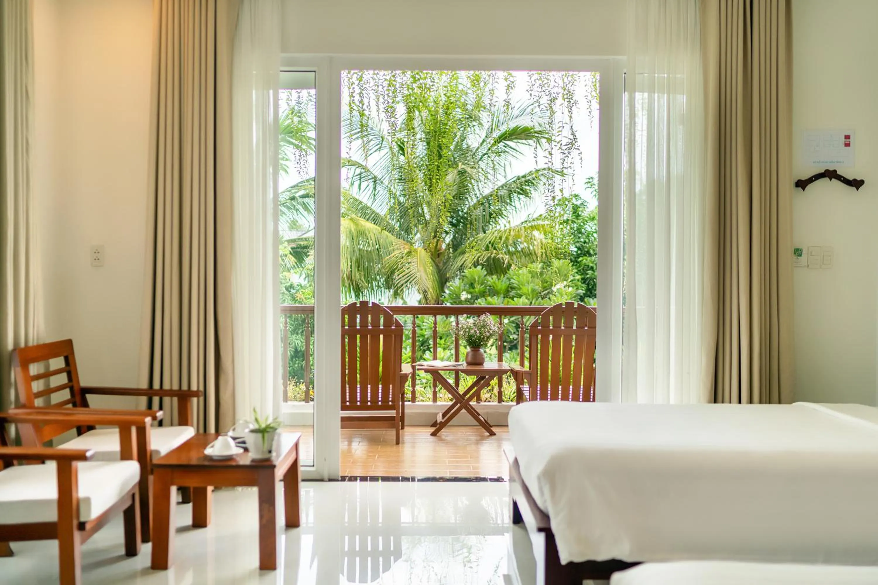 Garden, Bed in Hoi An Palmy Villa